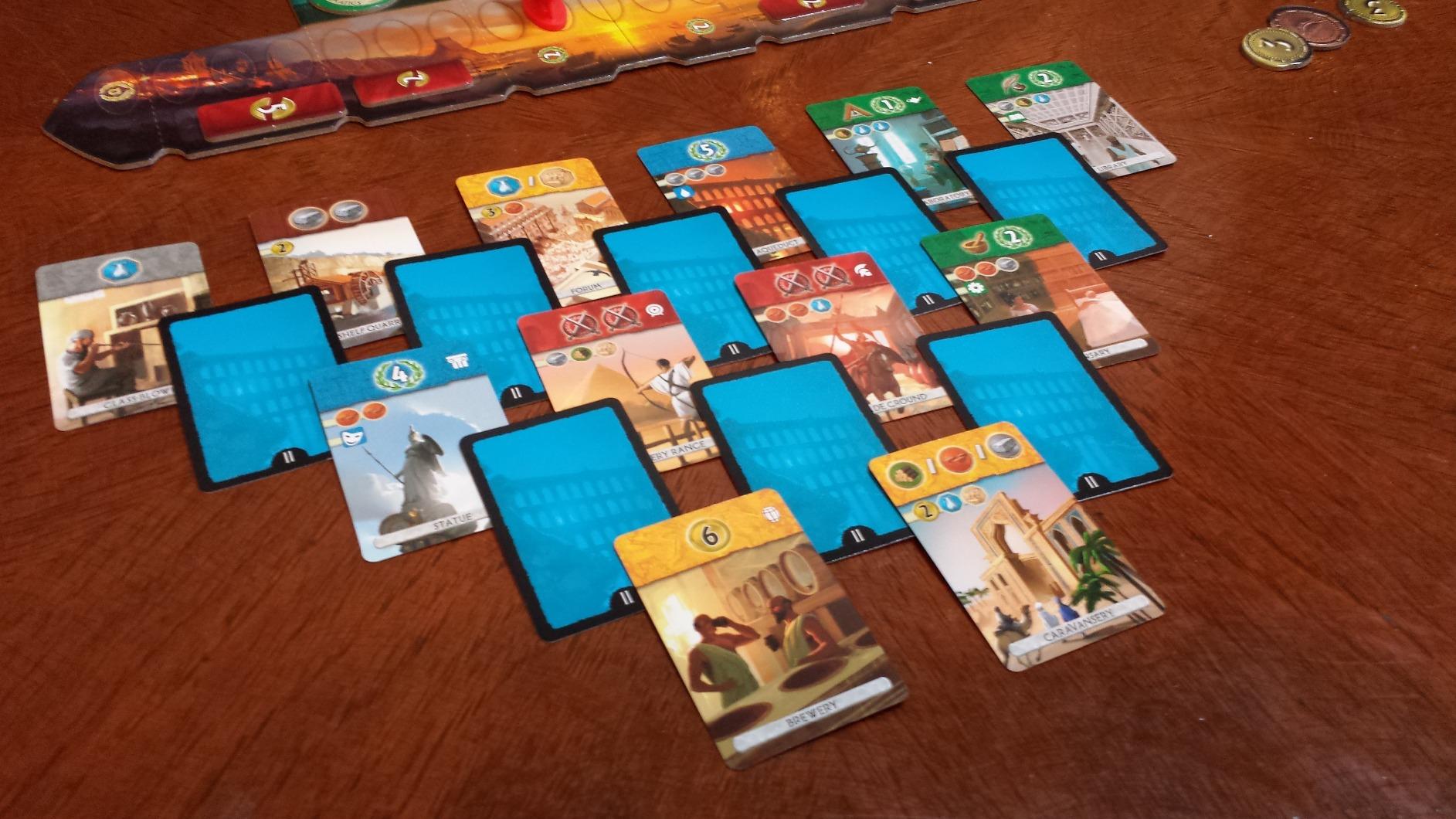 Asmodee 7 Wonders Duel Board Game BASE GAME - Intense Two-Player Battles in the Ancient World, Strategy Game for Kids and Adults, Ages 10+, 2 Players, 30 Minute Playtime customer photo 2
