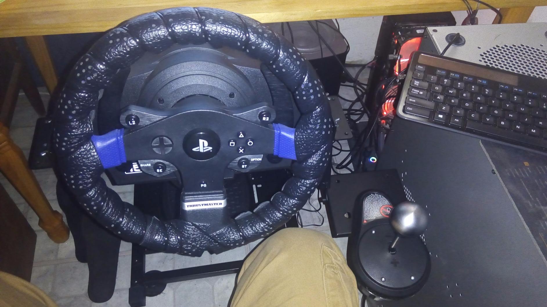 Thrustmaster T150 RS Force Feedback Racing Wheel (compatible w/ PS5, PS5 Pro, PS4 & PC) customer photo 1