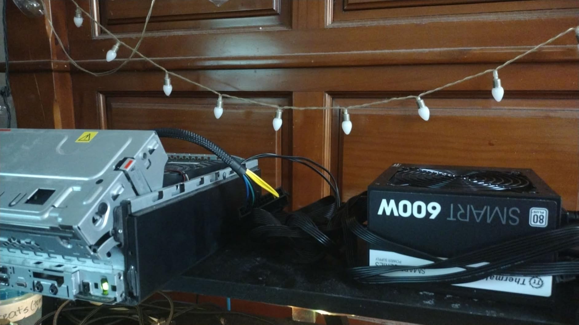 Thermaltake Smart 600W ATX 12V V2.3/EPS 12V 80 Plus Certified Active PFC Power Supply PS-SPD-0600NPCWUS-W customer photo 2