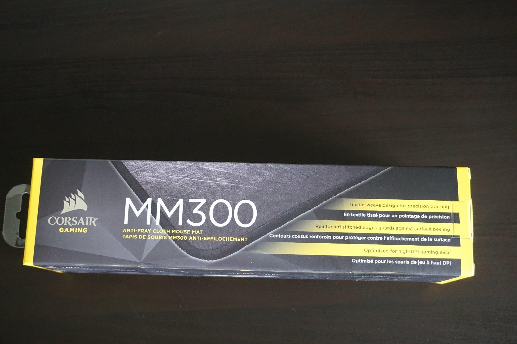 Corsair MM300 - Anti-Fray Cloth Gaming Mouse Pad - High-Performance Mouse Pad Optimized for Gaming Sensors - Designed for Maximum Control - Extended, Multi Color customer photo 1