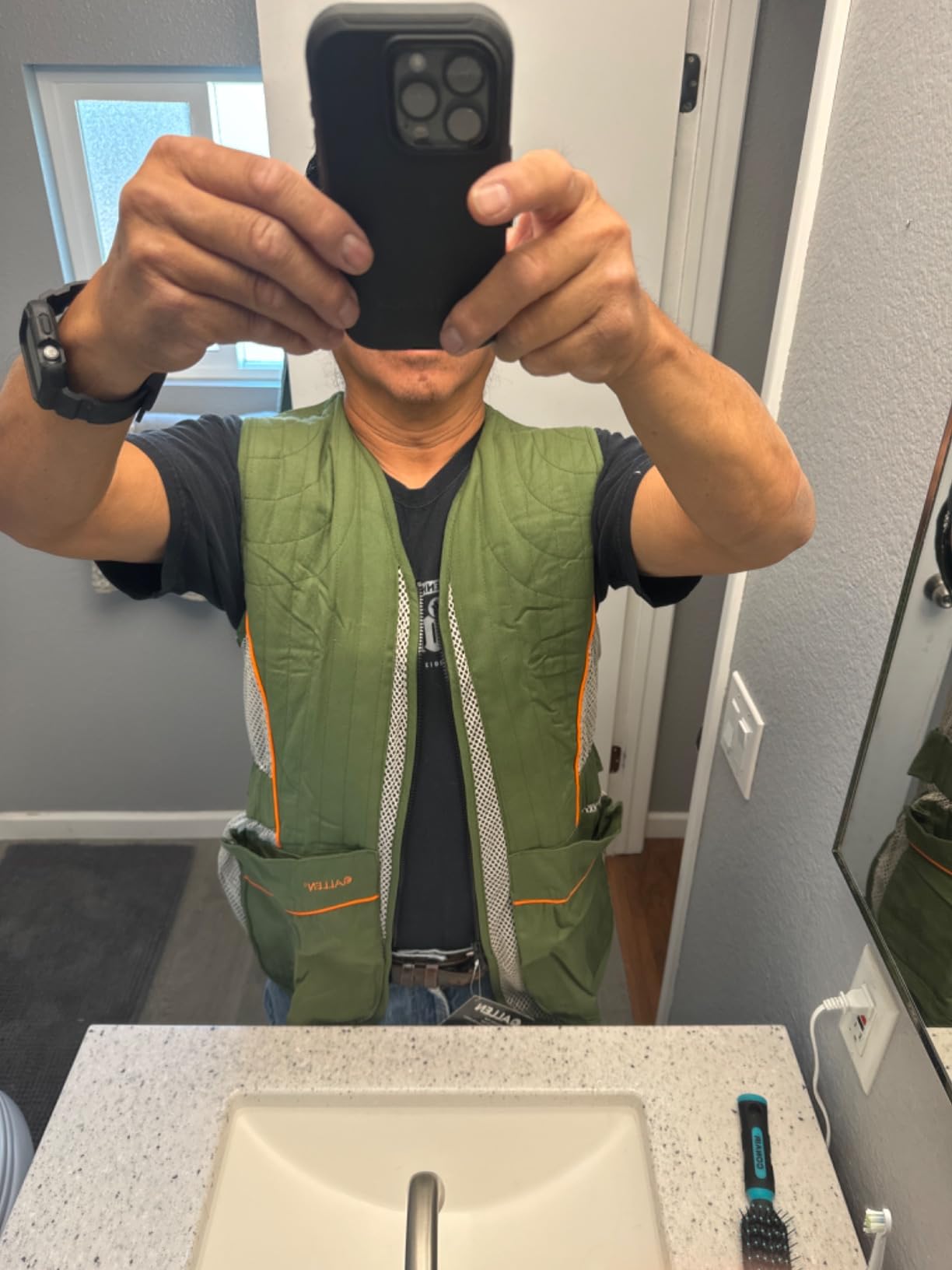 Allen Company Ace Shooting Range Vest with Moveable Shoulder Pad customer photo 2