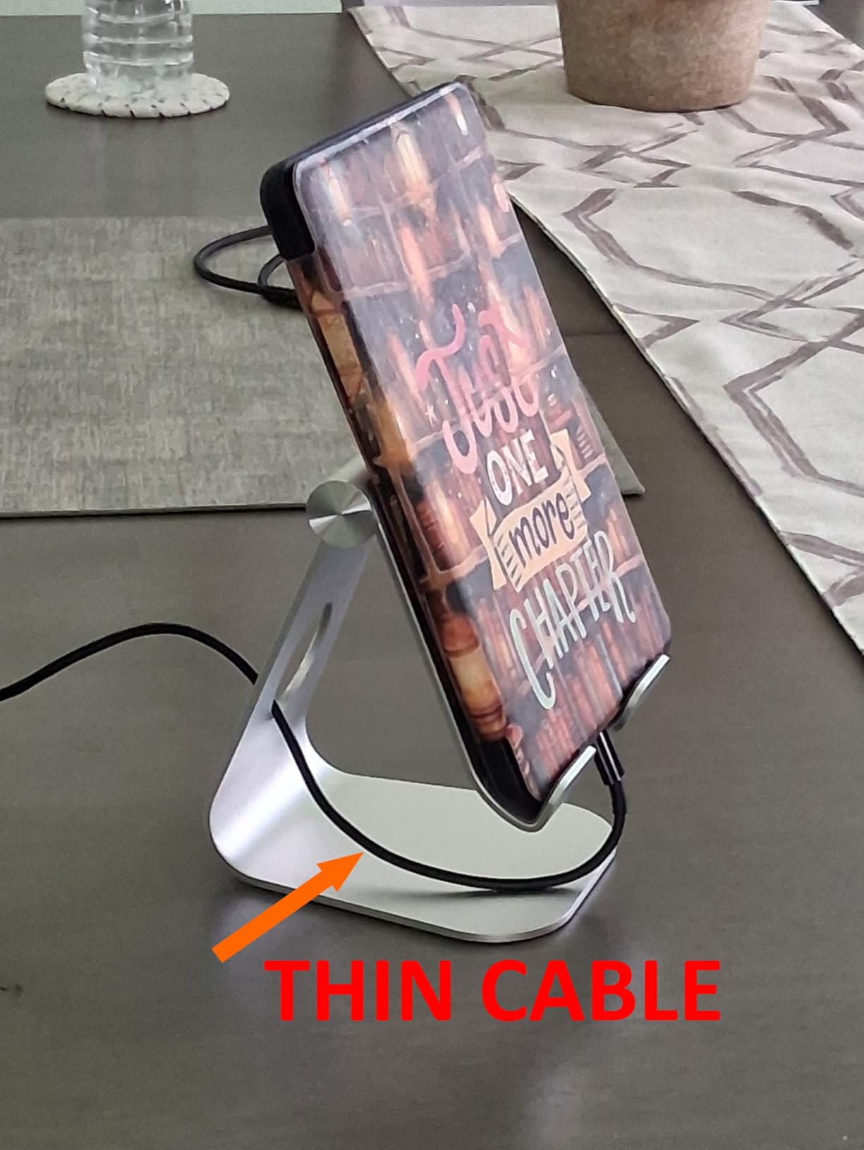 Lamicall iPad Stand Adjustable Tablet Holder, Sturdy Aluminum, Multi-Angle - Dock Stand for 4-13 inch iPad Pro Air Mini Kindle Tab Switch, All Aluminum Metal, Office Desk Accessories customer photo 1