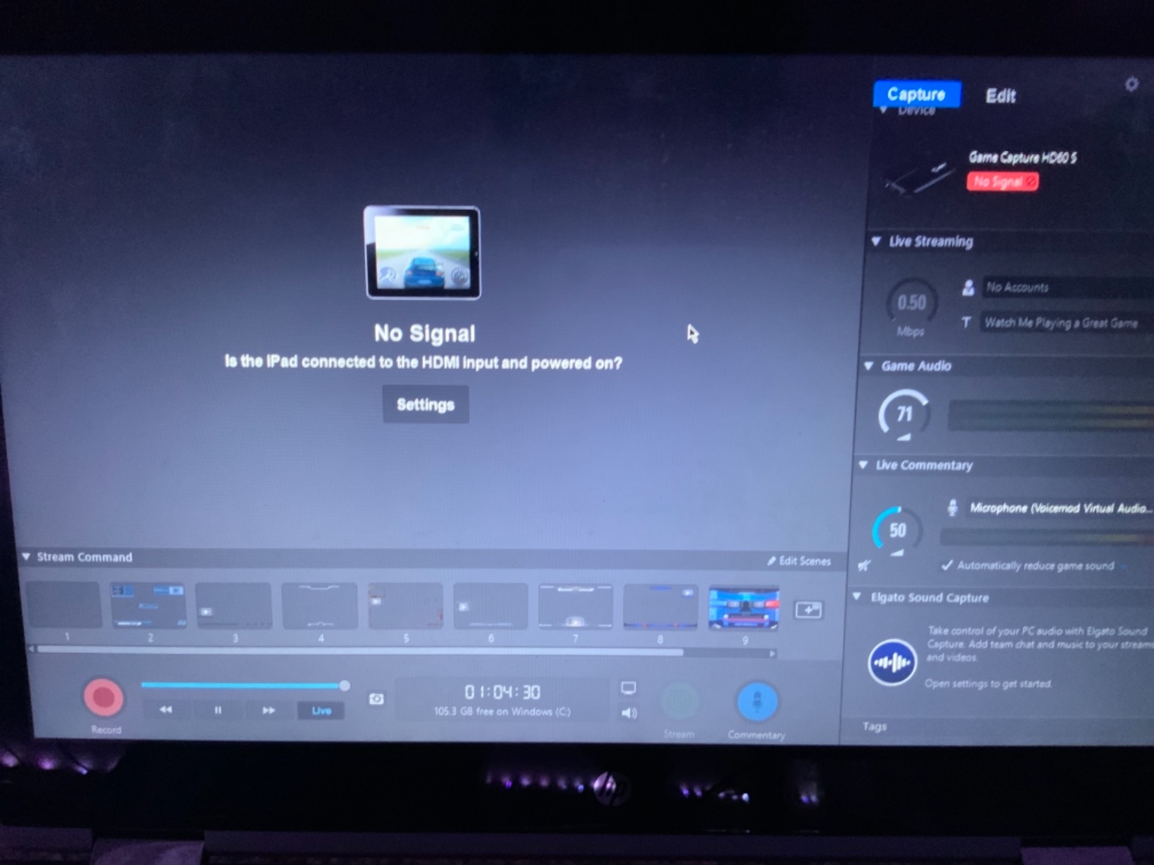 Elgato HD60 S, External Capture Card, Stream and Record in 1080p60 with ultra-low latency on PS5, PS4/Pro, Xbox Series X/S, Xbox One X/S, in OBS, Twitch, YouTube, works with PC/Mac customer photo 1