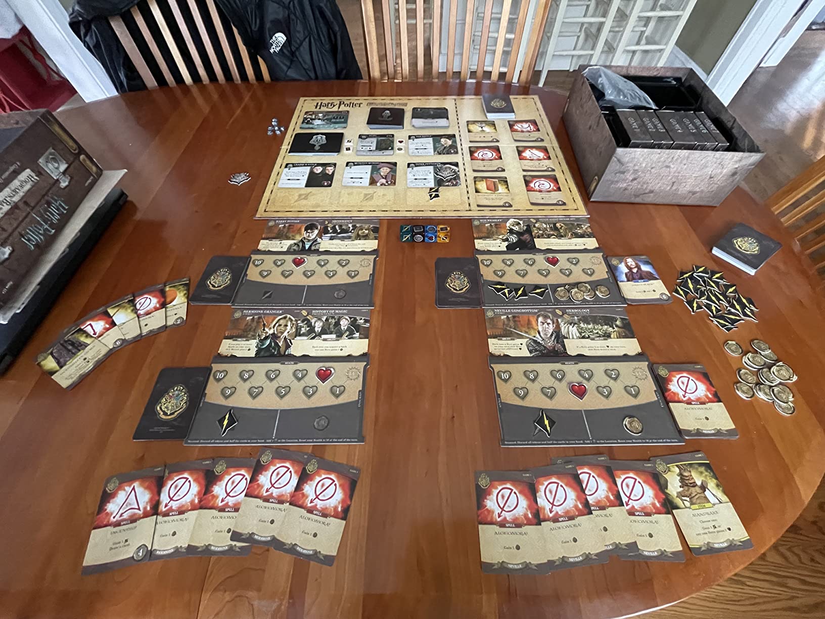USAOPOLY Harry Potter Hogwarts Battle Cooperative Deck Building Card Game customer photo 2