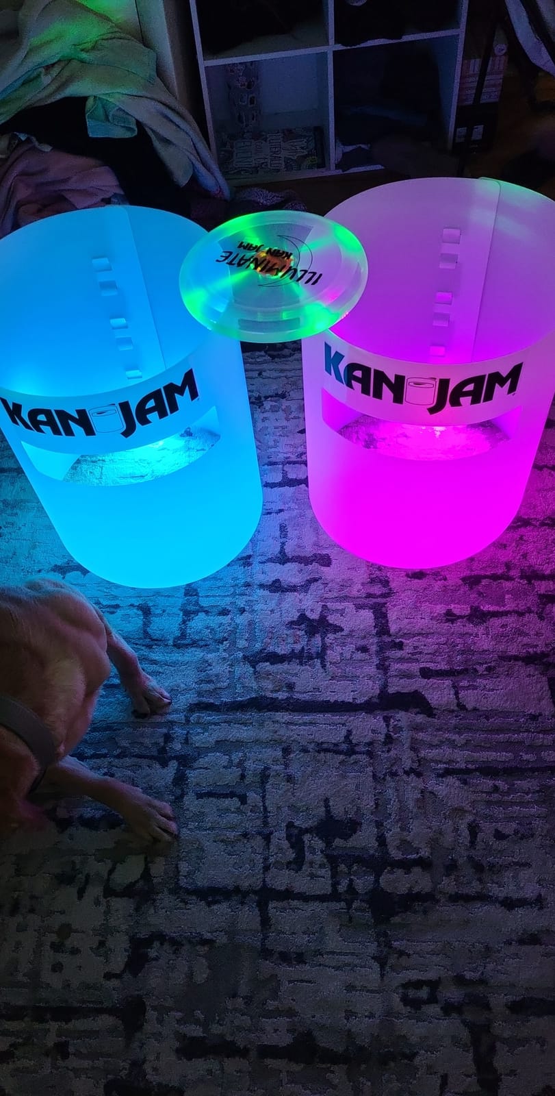 Kan Jam Disc Toss Game - American Made Outdoor Game for The Backyard, Beach, Park, Tailgates - Original, Illuminate, Pro, Travel Edition, and Carry Bag Only customer photo 2