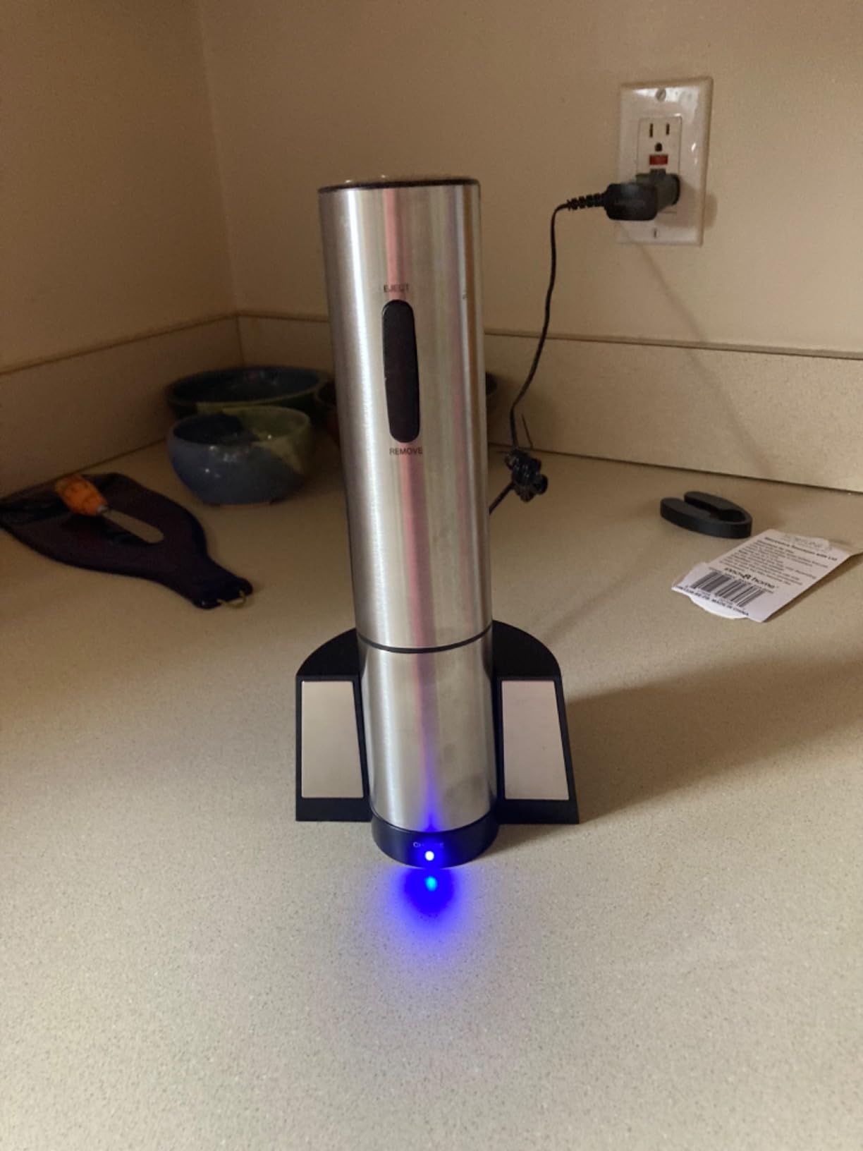 Cuisinart CWO-25 Electric Wine Opener, Stainless Steel customer photo 2