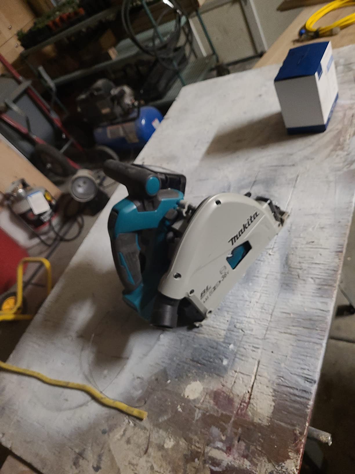 Makita XPS01PTJ 18-Volt X2 LXT Lithium-Ion (36V) Brushless Cordless 6-1/2 inch Plunge Circular Saw Kit (5.0Ah) customer photo 2