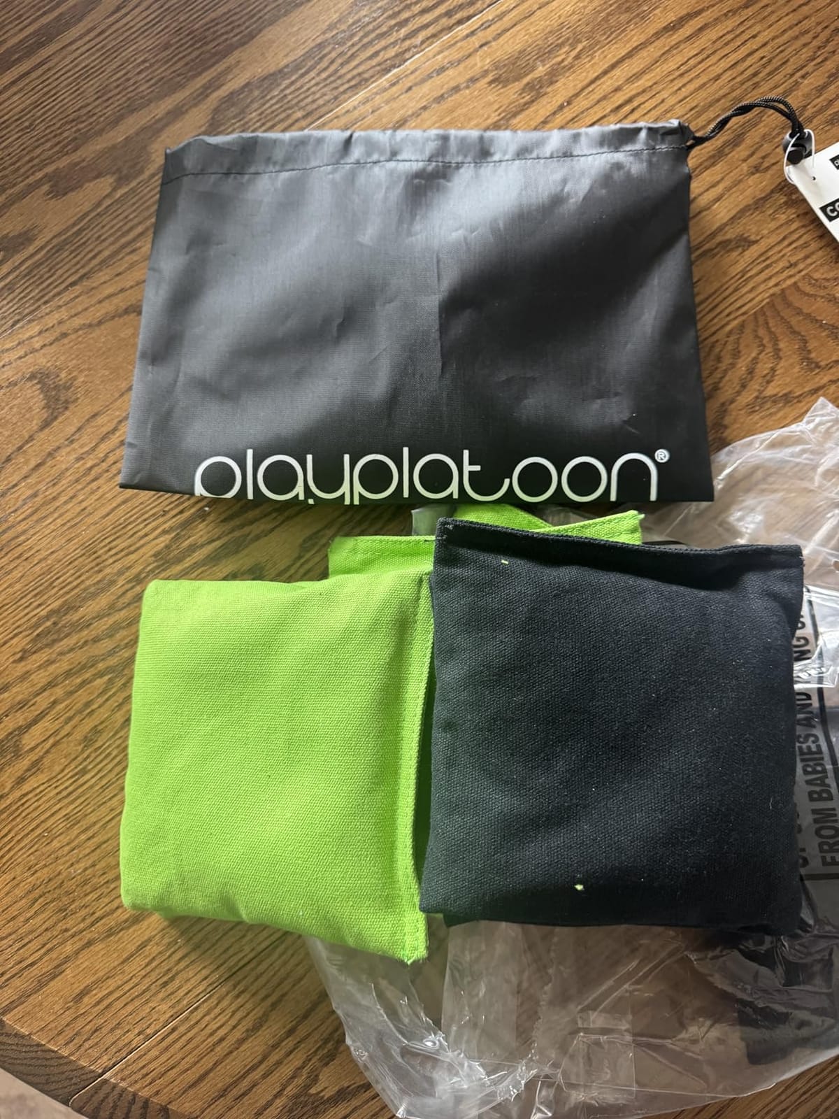 Play Platoon Cornhole Bags Set of 8 Regulation Size & Weight Duck Cloth | Weather Resistant Duck Cloth Corn Hole Bean Bags for Backyard, Tailgating & Outdoor Toss Game, Carrying Bag, Double Stitching customer photo 2