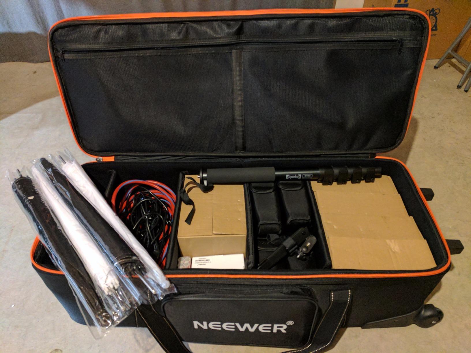 Neewer Photo Studio Equipment Trolley Carry Bag 38