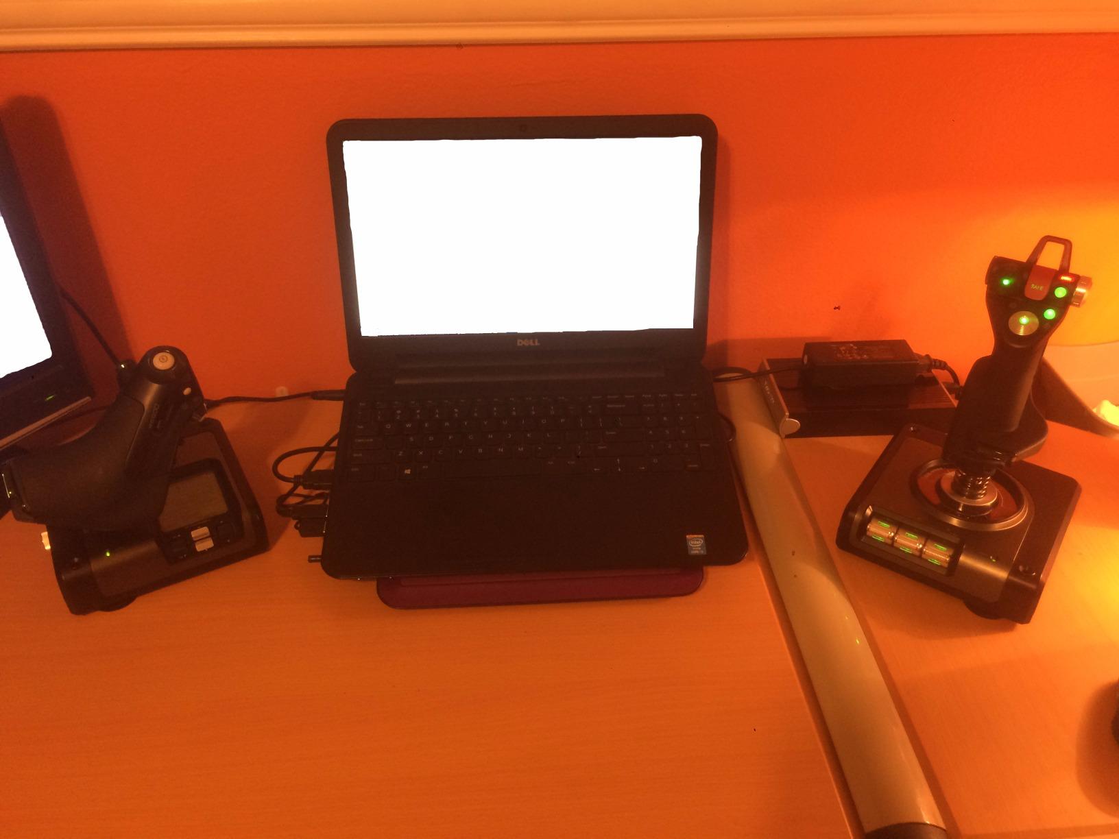 Logitech G Saitek X52 Pro Flight Control System customer photo 1