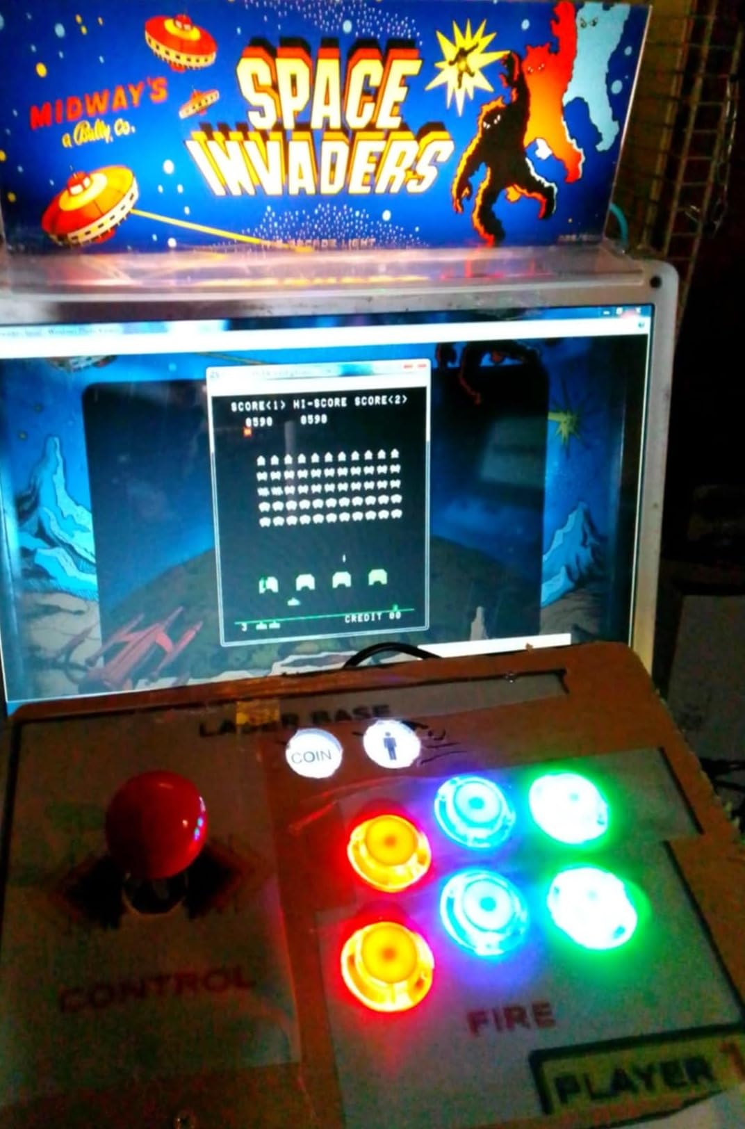 EG STARTS Arcade Buttons 1 Player DIY Kit Joystick 5V LED Arcade Button for Arcade Stick PC Games Mame Raspberry pi customer photo 2