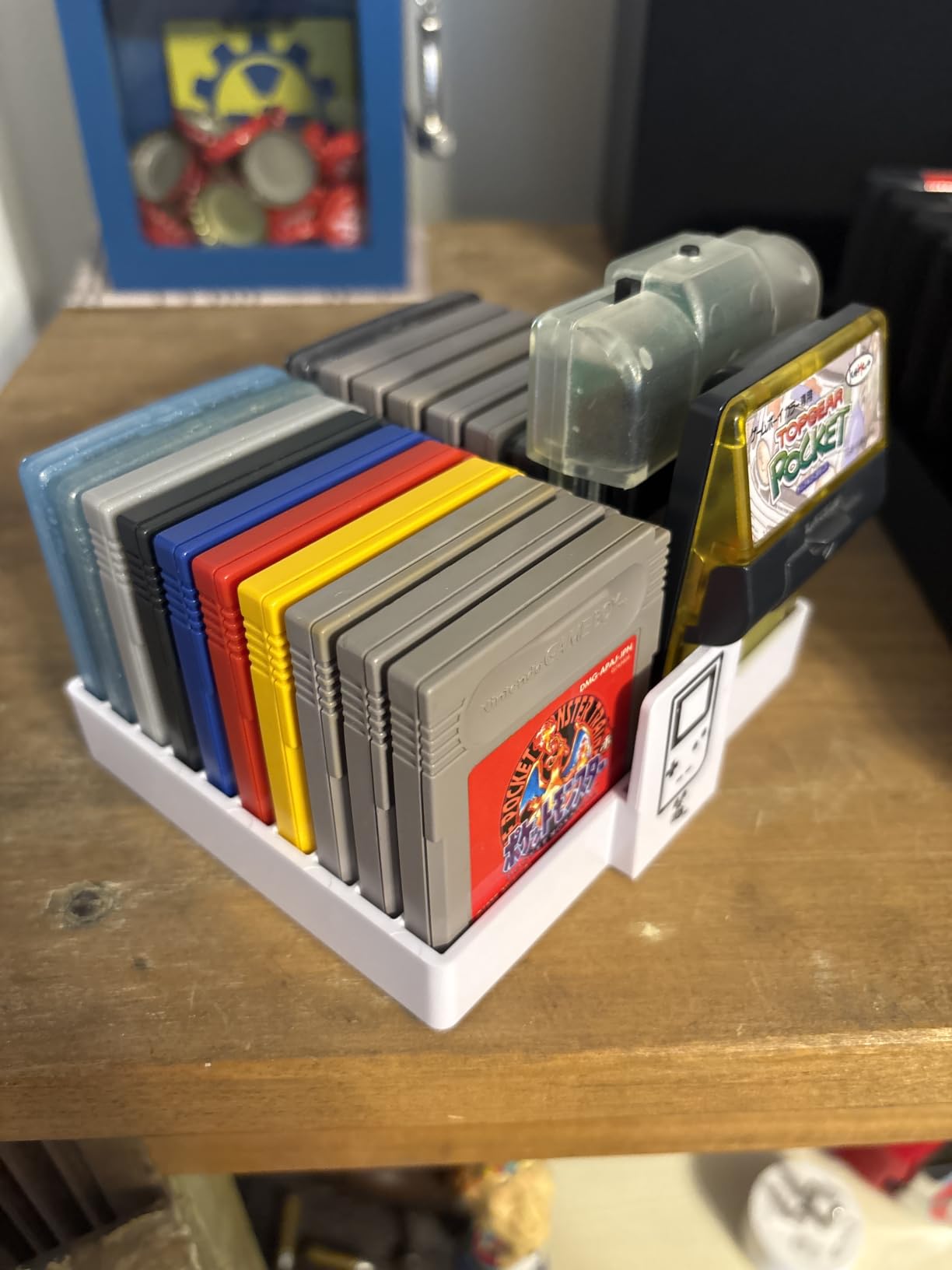 Collector Craft, White, SNES Compatible Cartridge Holder, Holds 10 Games, Clutter Reducing, Retro Video Game Collection, Works with Super Nintendo Entertainment System NTSC and PAL Cartridges customer photo 2