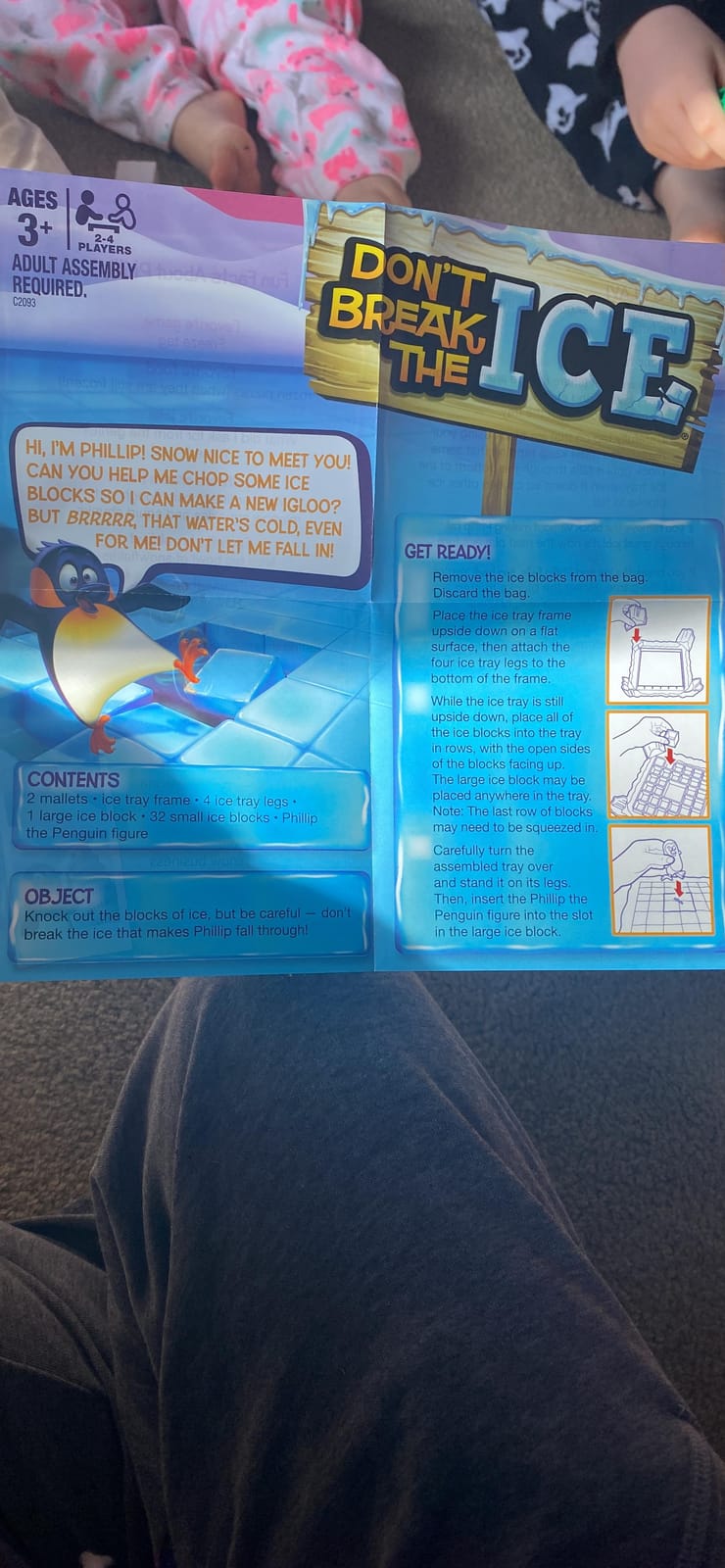 Hasbro Don't Break The Ice Game, Classic Version for Ages 3+ Years, 2-4 Players customer photo 1