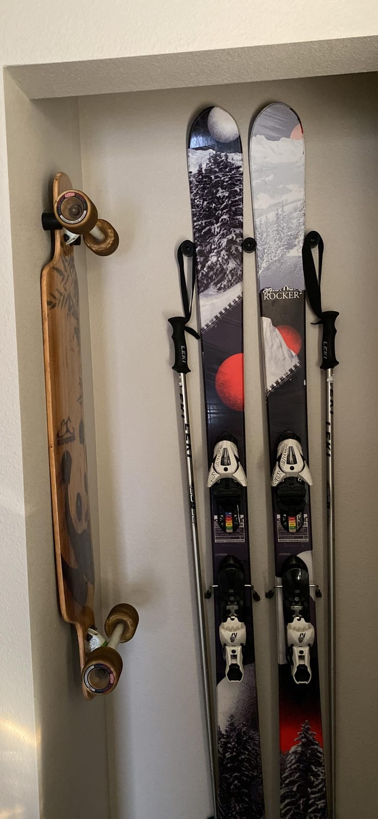Wall Bullet Snowboard Wall Mount Display Hanger Rack customer photo 2