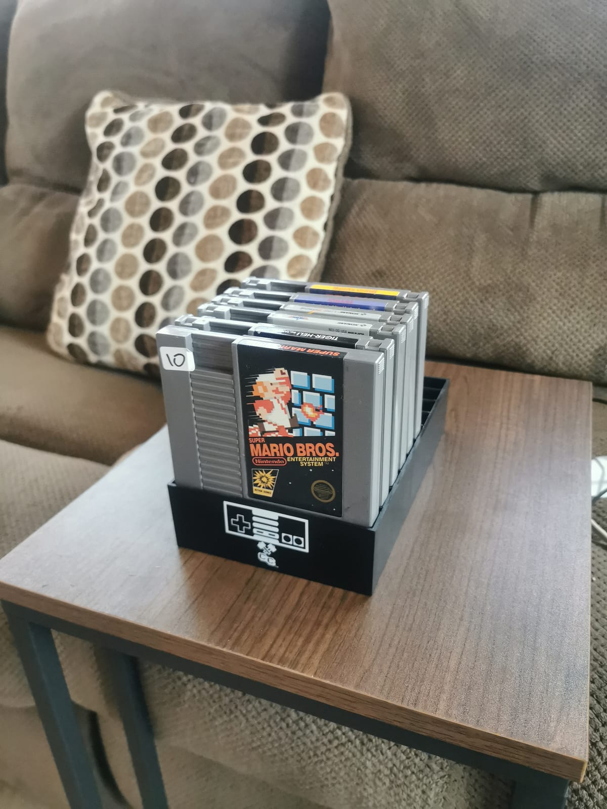 Collector Craft, Black, N64 Compatible Cartridge Holder, N64 Game Tray, Holds 10 Games, Organization, Retro Video Game Collection, Works with Nintendo 64 NTSC and PAL Cartridges customer photo 1
