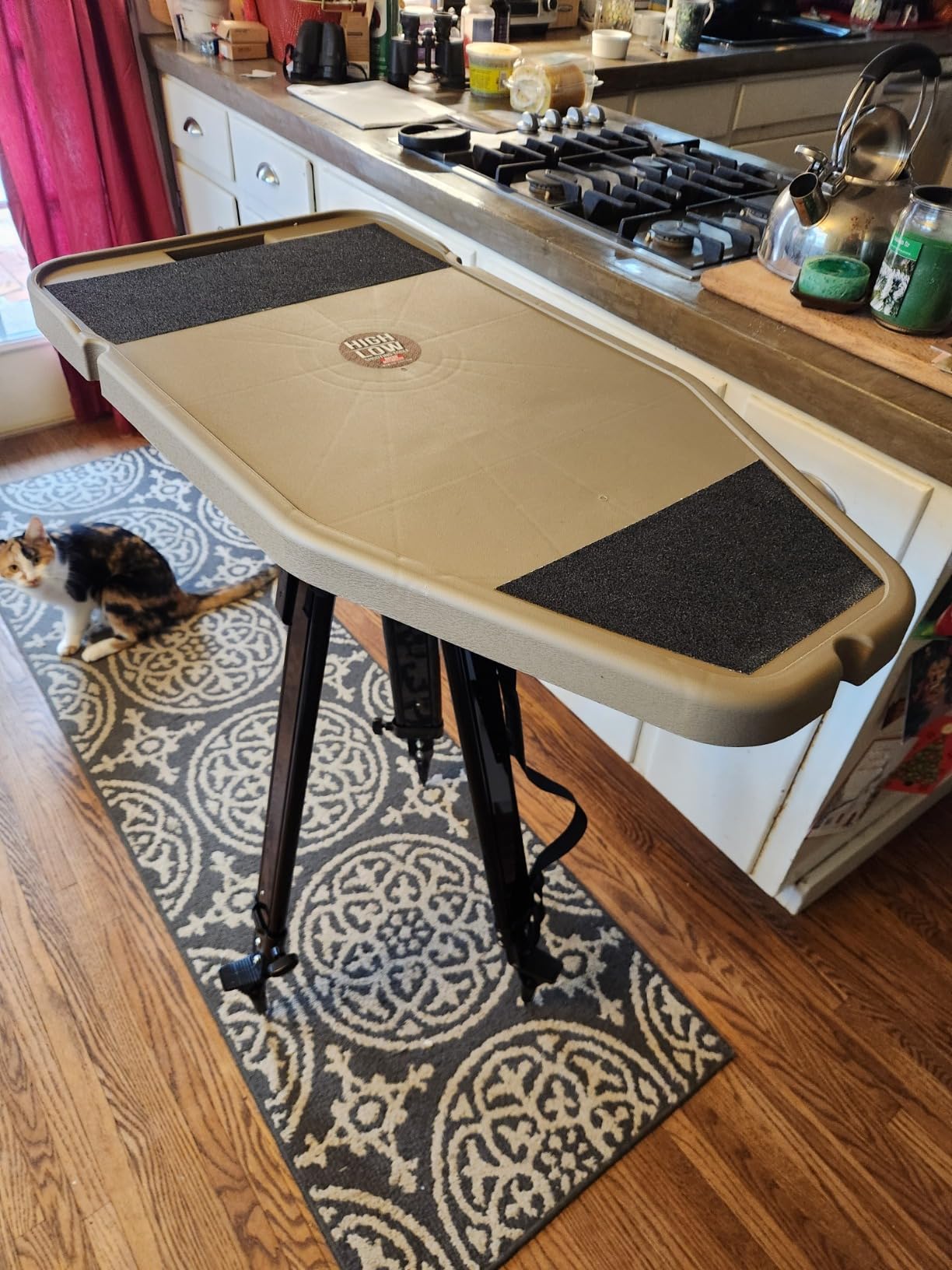 MTM HLST High-Low Shooting Table, USA Made, Dark Earth customer photo 1