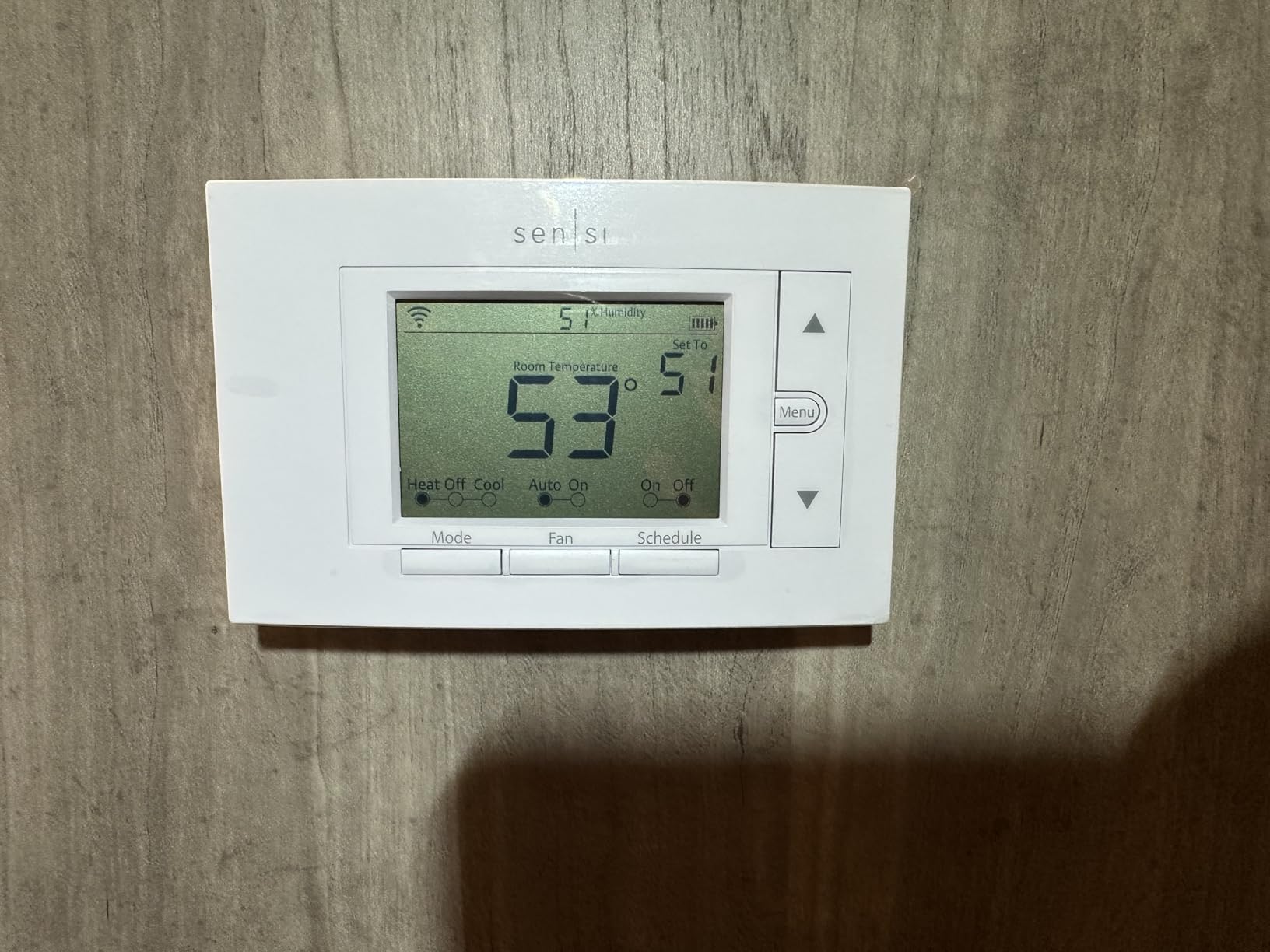 Sensi Smart Thermostat, Wi-Fi, DIY, Alexa, Energy Star Certified, ST55 customer photo 1