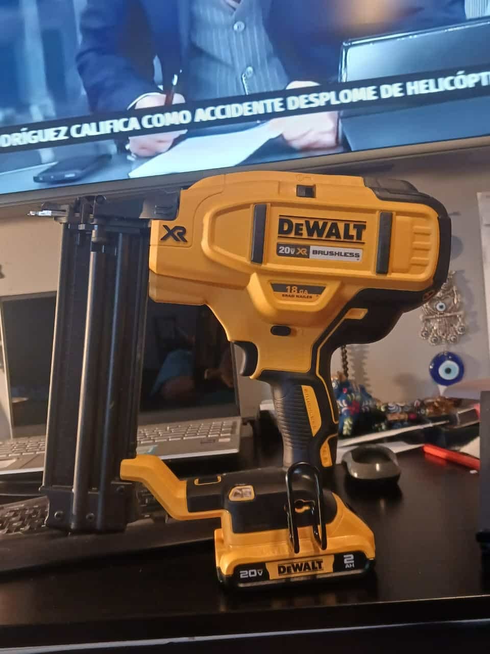 DEWALT DCN680B 20V MAX* XR® 18 GA Cordless Brad Nailer (Tool Only) customer photo 1