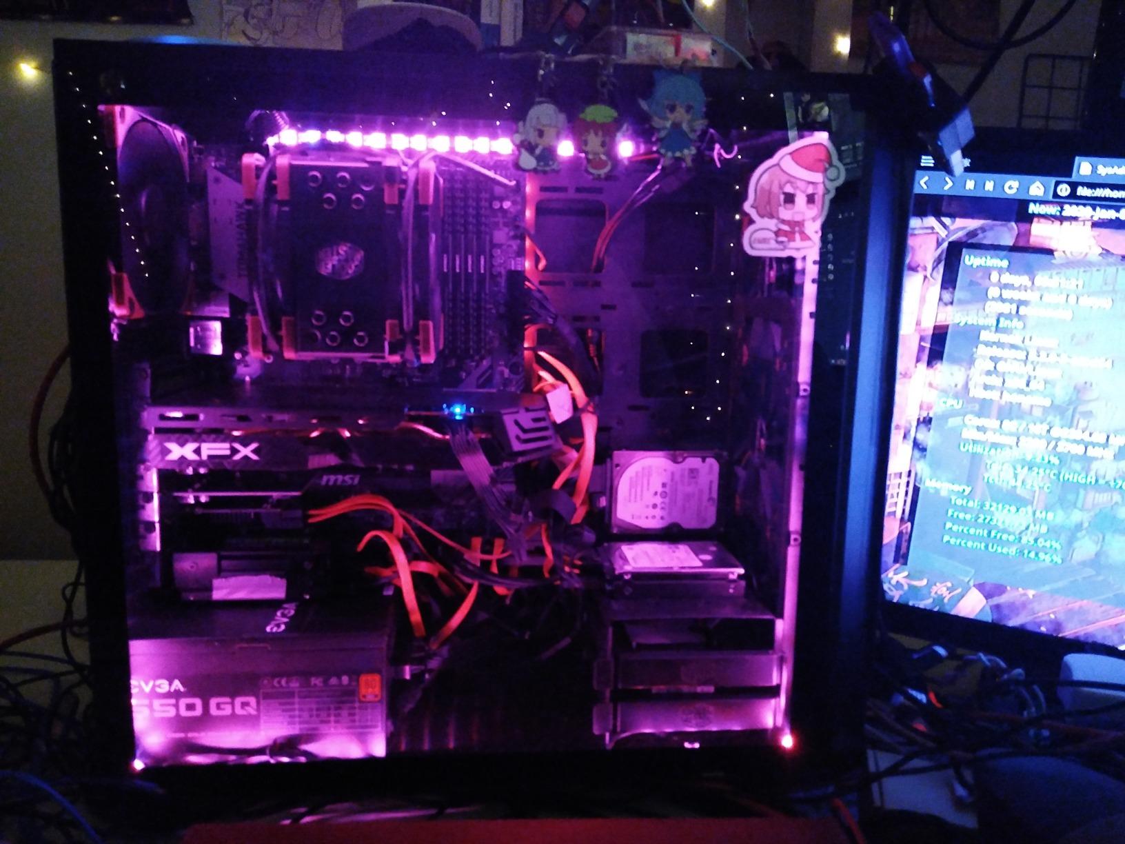 XFX Radeon RX 580 GTS XXX Edition 1386MHz OC+, 8GB GDDR5, VR Ready, Dual BIOS, 3xDP HDMI DVI, AMD Graphics Card (RX-580P8DFD6) customer photo 1