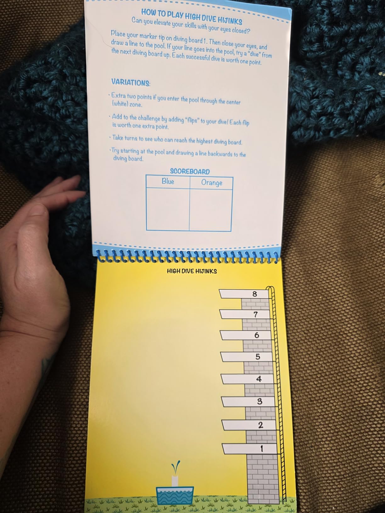 Melissa & Doug Write-On Reusable Games Activity Book - Travel Games and Kids Games With Dry Erase Markers customer photo 2