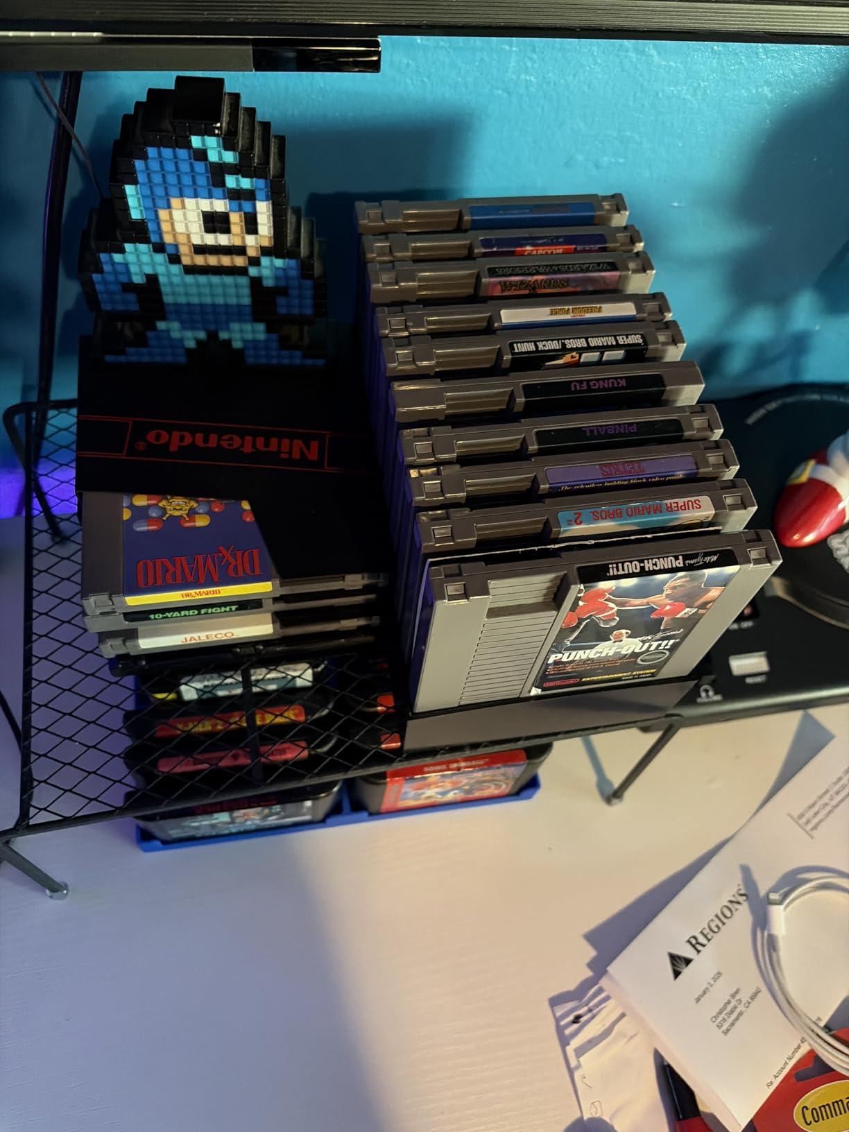Collector Craft, Black, NES Compatible Cartridge Holder, NES Game Tray, Holds 10 Games, Clutter Reducing, Retro Video Game Collection, Works with Nintendo Entertainment System NTSC and PAL Cartridges customer photo 1