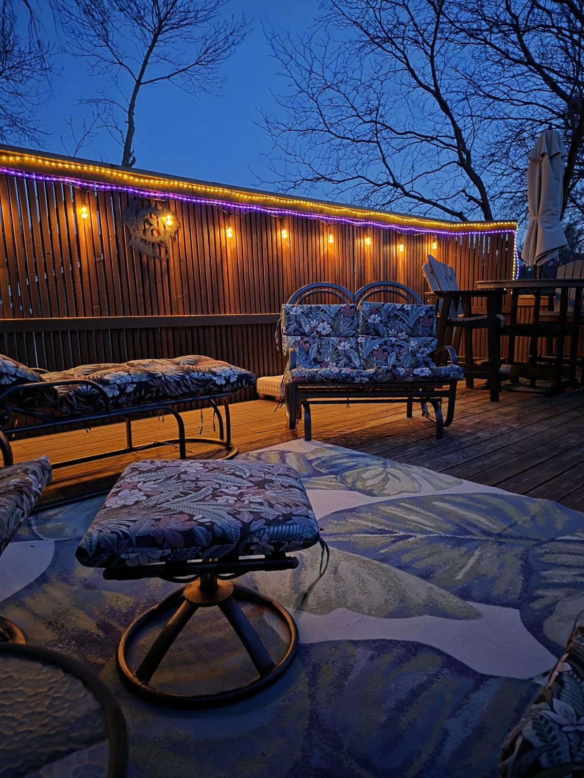 Enbrighten Vintage Outdoor String Lights, 48ft, 24 Bulbs, Remote Control | Coloring Changing LEDs, Weatherproof, Shatterproof Acrylic Bulbs, Drop Cord, Easy Install Keyholes, Linkable up to 750ft customer photo 1