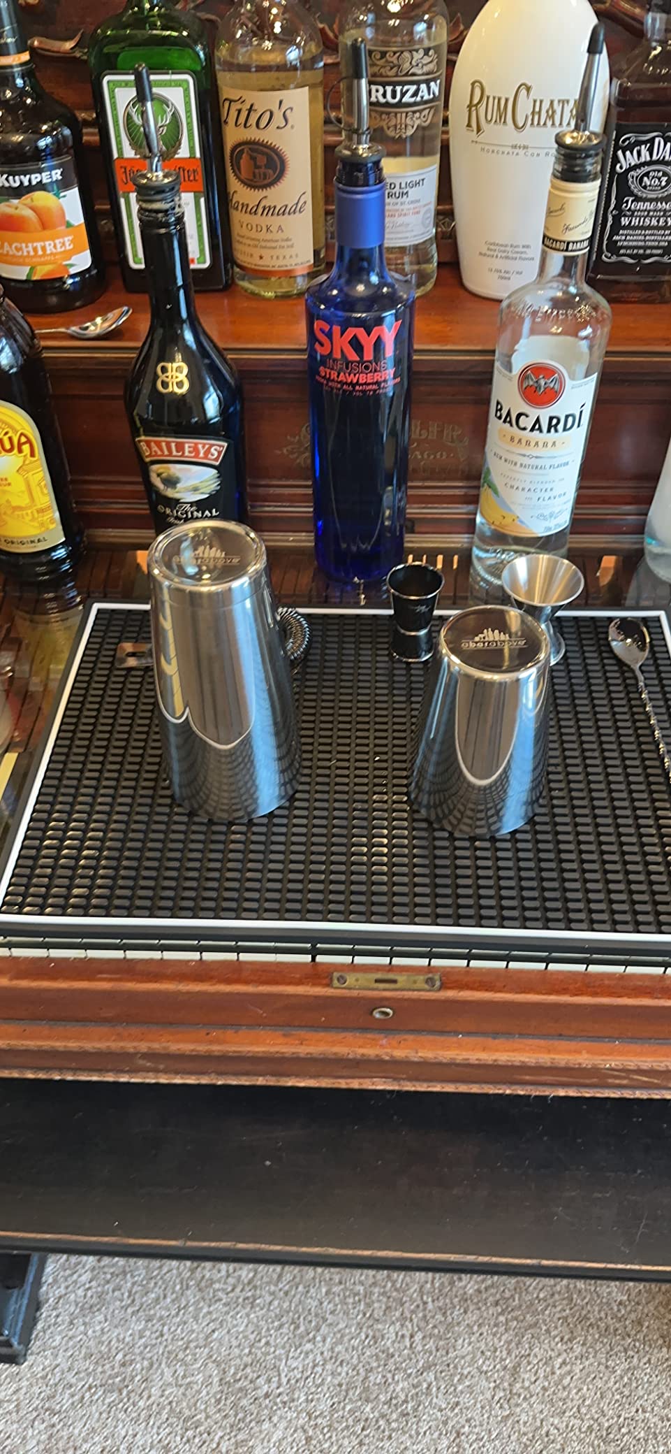 A Bar Above Boston Cocktail Shaker Set, Weighted and Unweighted, 18 Oz - Bartending Tools, 304 Stainless Steel Barware, For Mixing Drinks, Home and Commercial Bars, Mixology Kit for Beginners customer photo 2