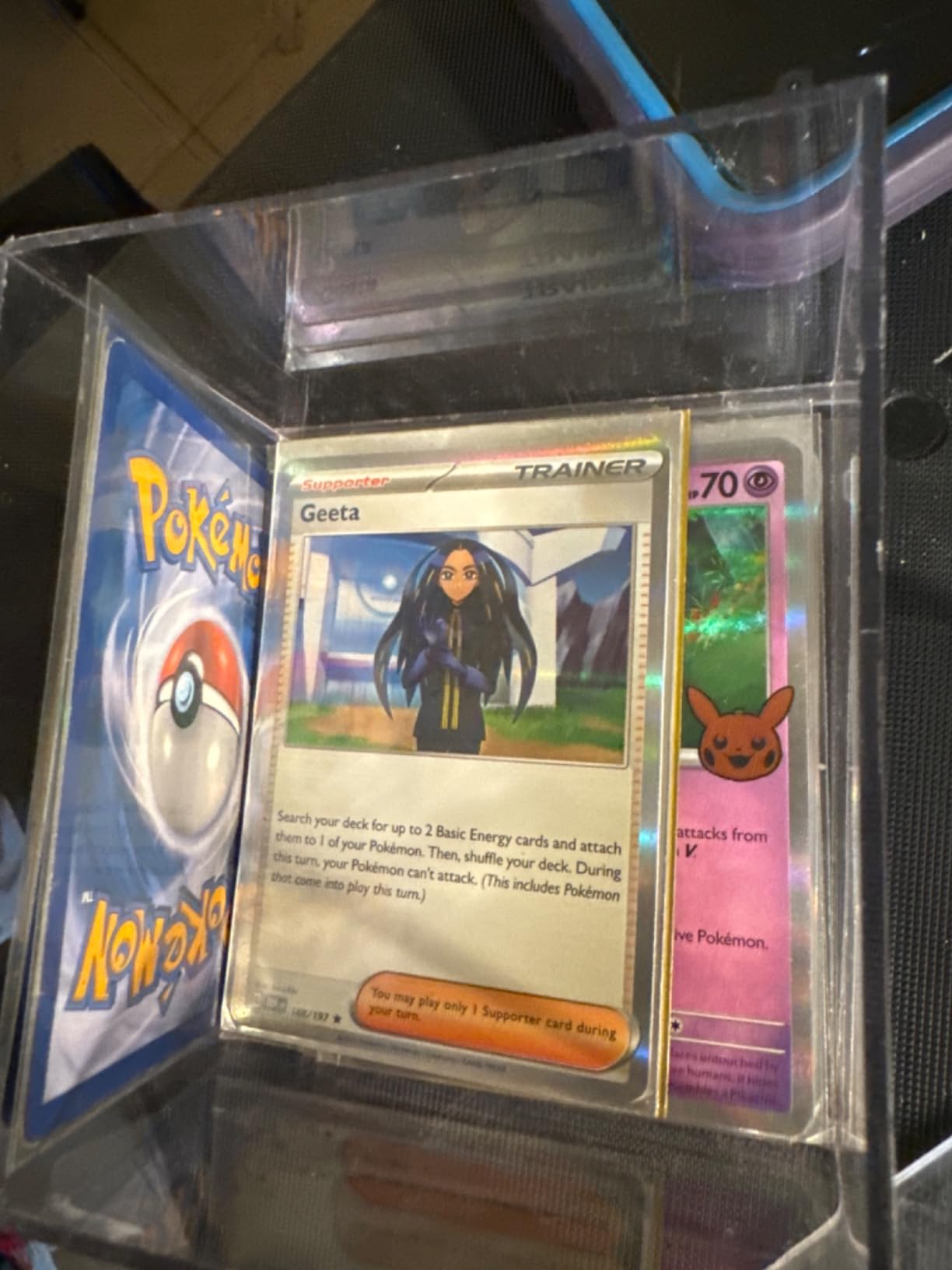 Ultra PRO - Penny Sleeves Clear Card Sleeves for Standard Size Trading Cards measuring 2.5