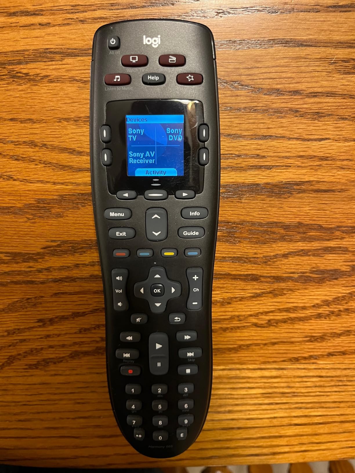 Logitech Harmony 665 Advanced Remote Control customer photo 1