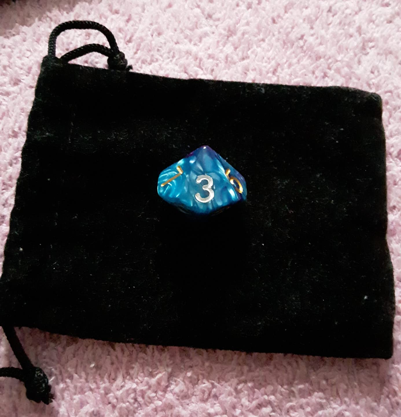 CiaraQ Polyhedral Dice Set - DND Role Playing Dice | Acrylic RPG Dice for Dungeons and Dragons MTG Table Games, Multi-color, 35pcs customer photo 2