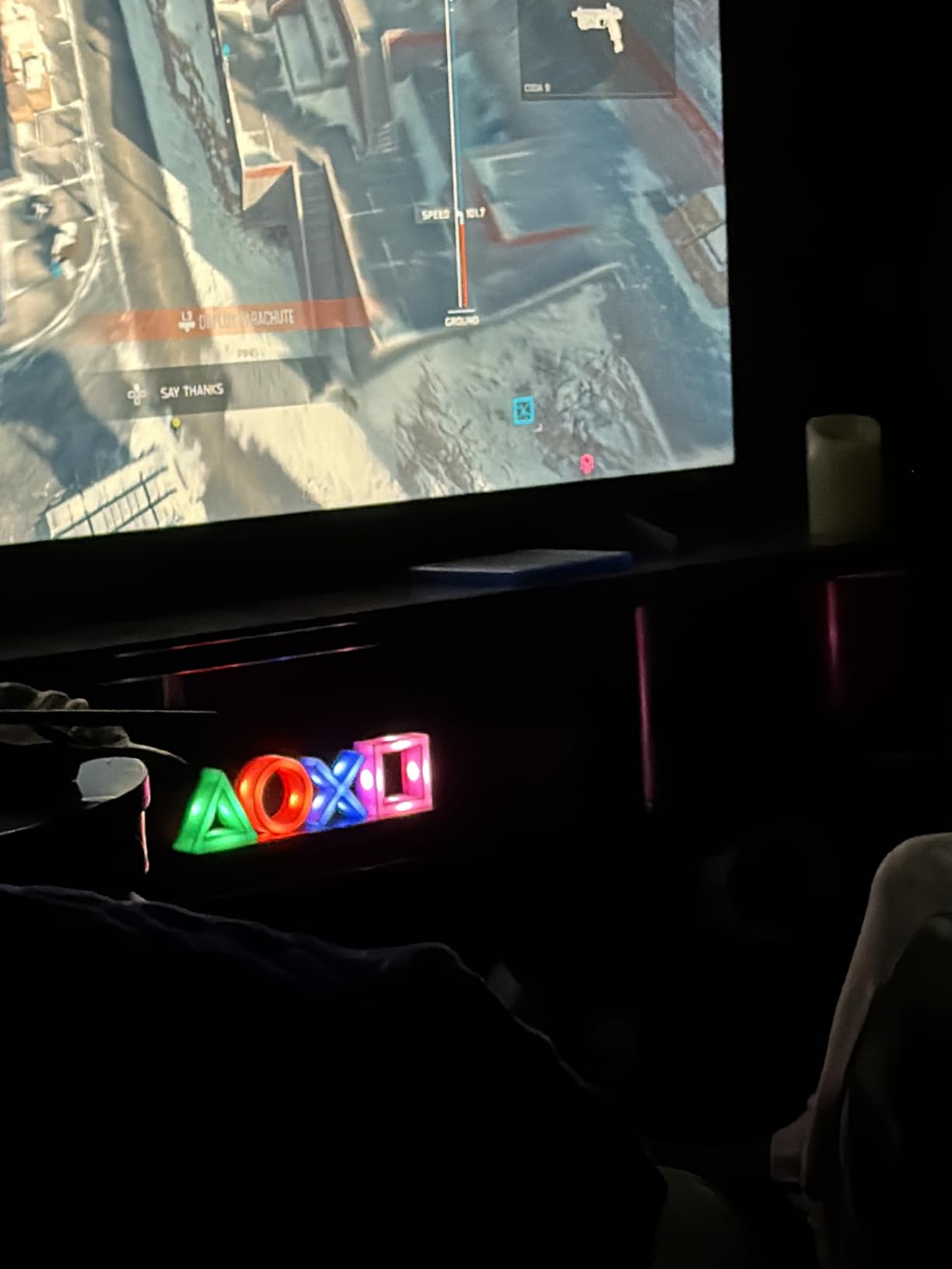 Paladone Playstation Controller Icons Light with 3 Light Modes - Sound Reactive, Dynamic Phasing, and Standard Mode customer photo 2