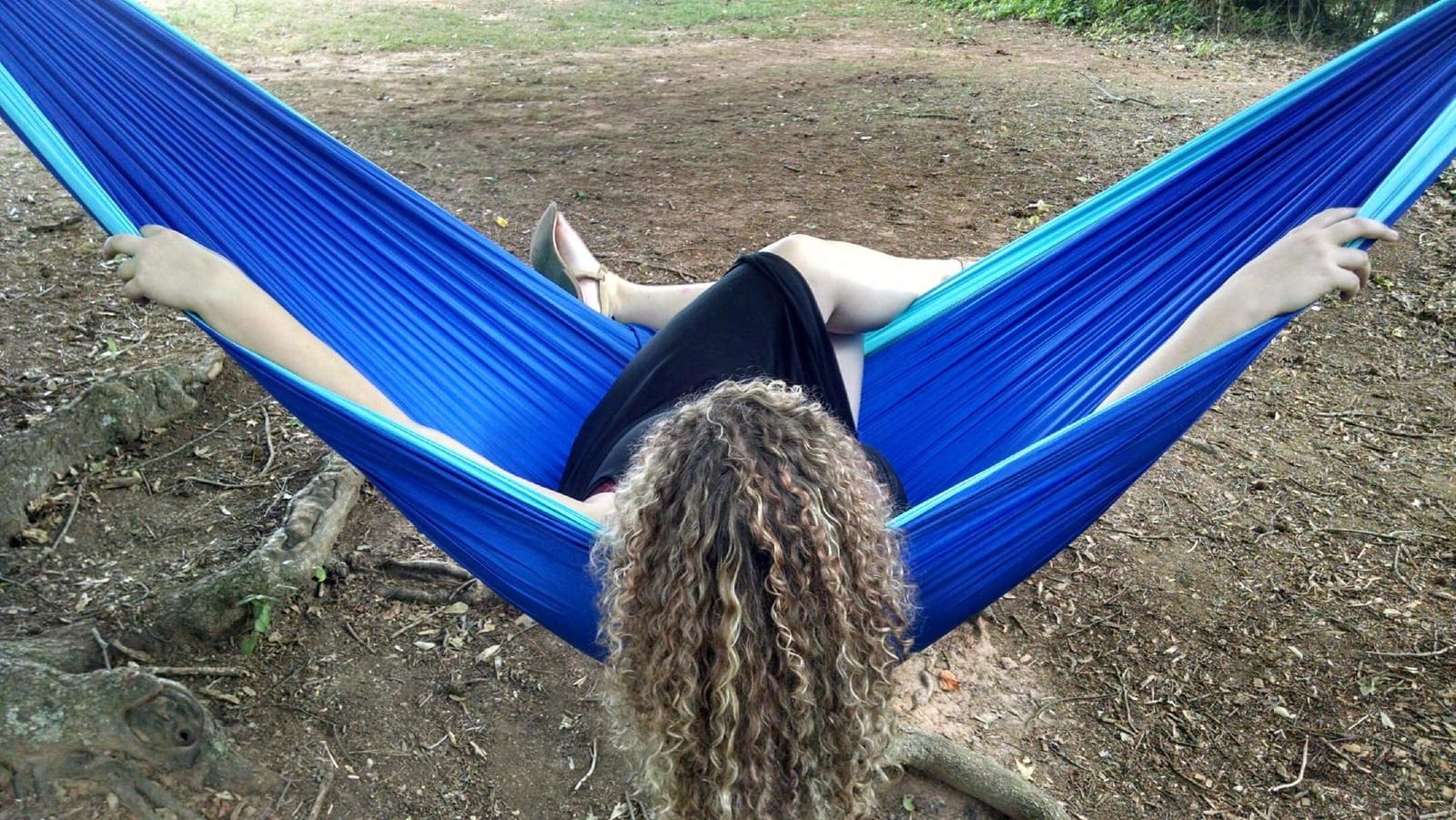 Legit 2 Person Camping Hammock - Double Tree Hammock - Portable & Heavy Duty - Perfect for Outdoor & Travel customer photo 2