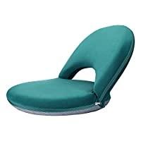 Nnewvante Floor Chair,42 Position Adjustable Back Support,Blue customer photo 1