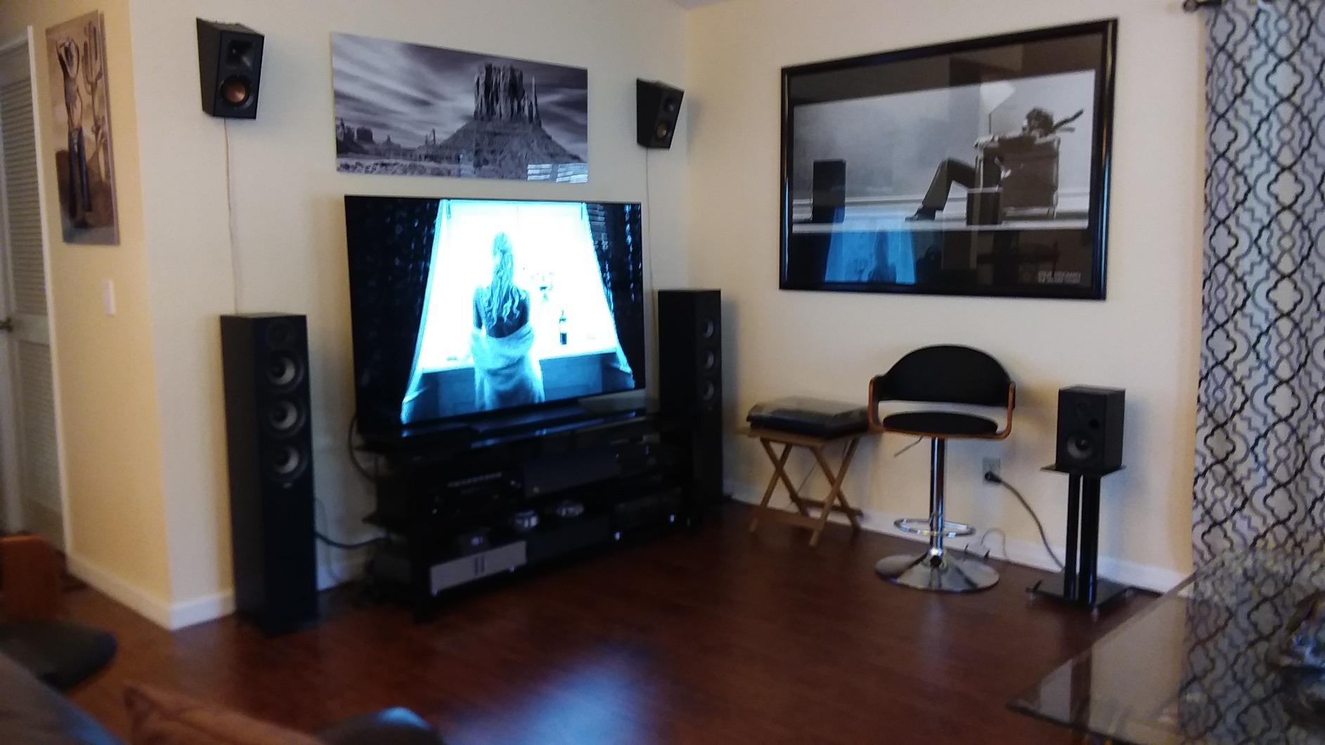 ELAC Debut 2.0 F5.2 Floorstanding Speaker, Black (Each) - 1
