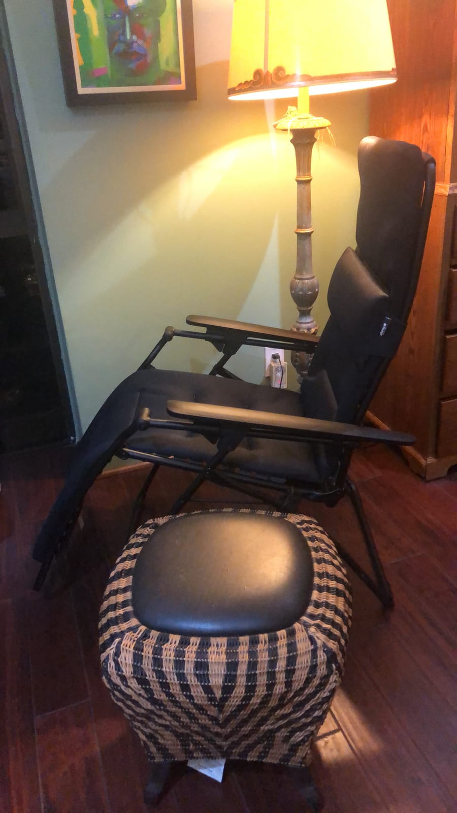 Lafuma Futura Air Comfort Zero Gravity Indoor Outdoor Recliner Chair, Acier customer photo 2