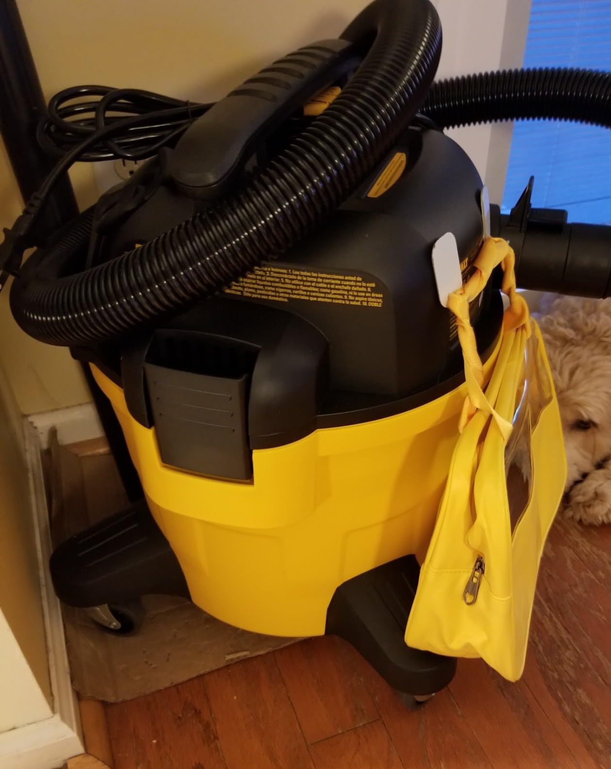DEWALT 6 Gallon 4 HP Poly Wet/Dry Vacuum with Blower DXV06P customer photo 1