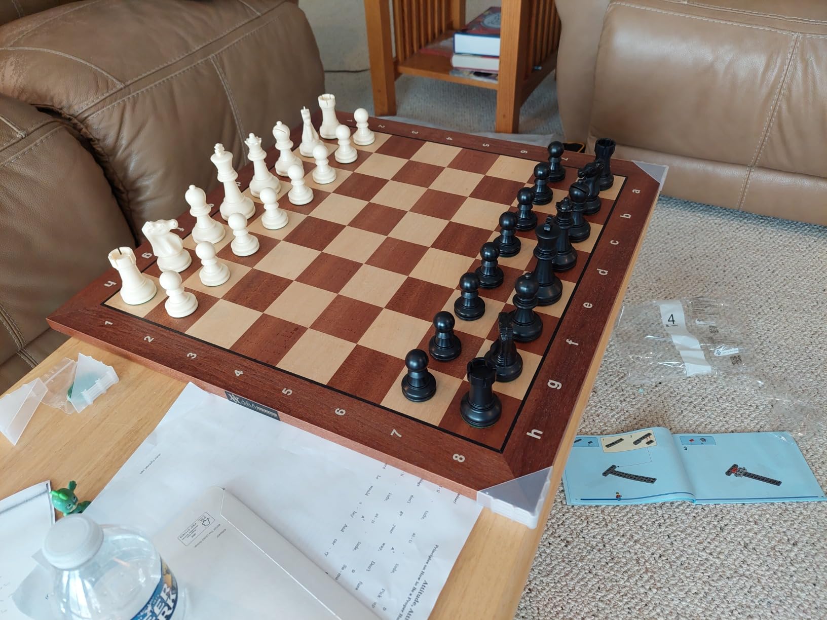 WE Games Bobby Fischer Ultimate Chess Pieces Set, Staunton Plastic Tournament Chess Set - Extra Queens, Triple Weighted customer photo 1