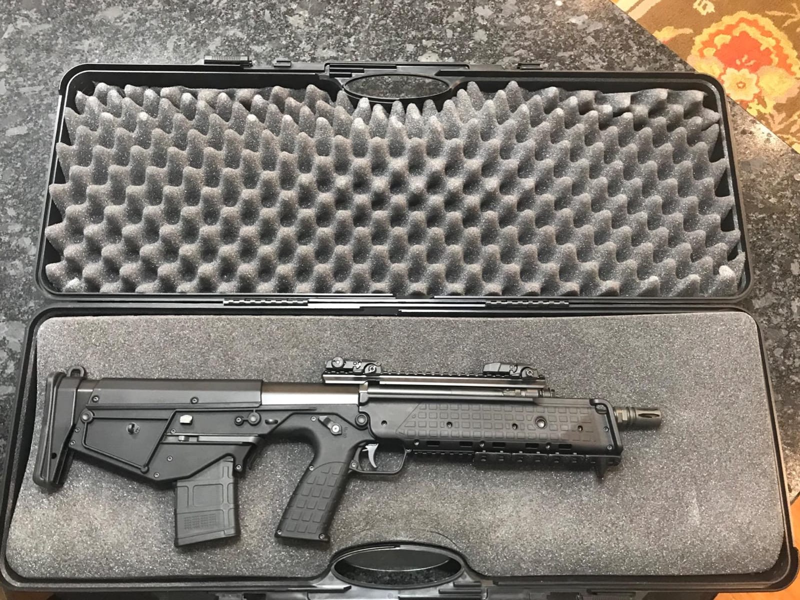Merdia Gun Case Precision Hard Locking Rifle Cases Ultra Protective Case Intensive Convoluted Foam Shot Gun Case | AR Accessories | Rifle Bag | Hard Gun Cases for Rifles | Shotgun Case customer photo 1