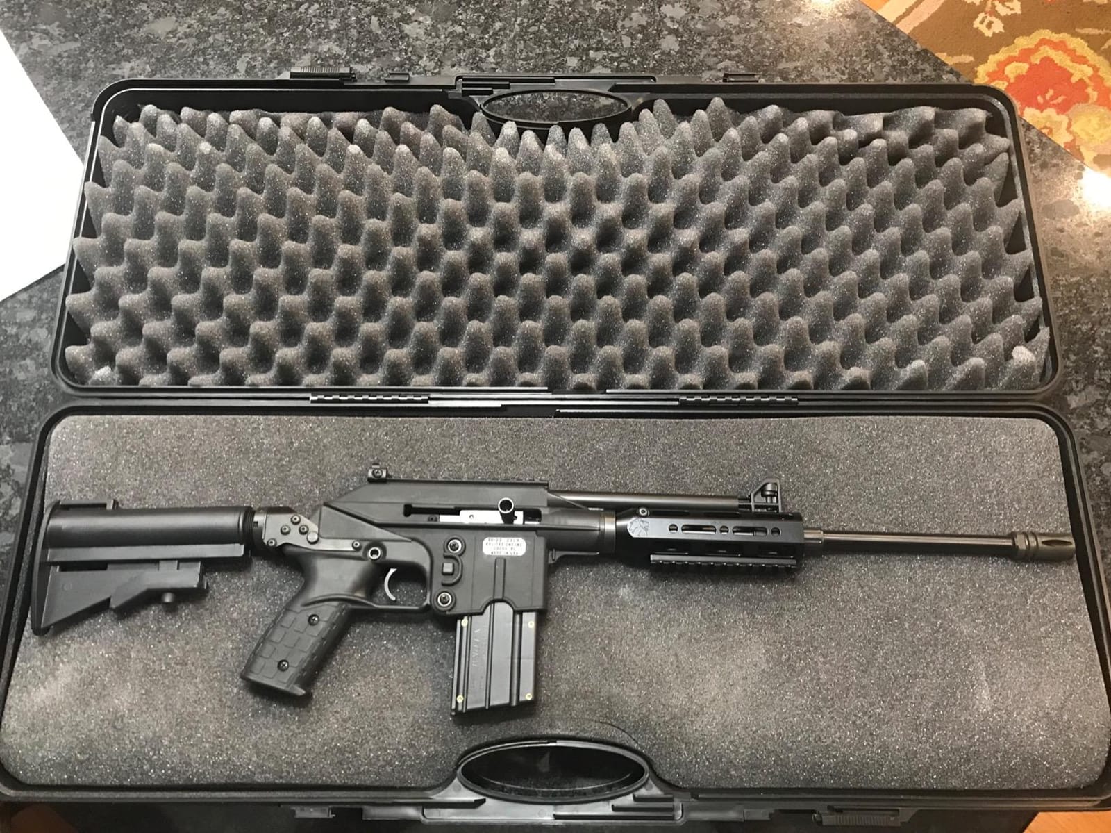 Merdia Gun Case Precision Hard Locking Rifle Cases Ultra Protective Case Intensive Convoluted Foam Shot Gun Case | AR Accessories | Rifle Bag | Hard Gun Cases for Rifles | Shotgun Case customer photo 2
