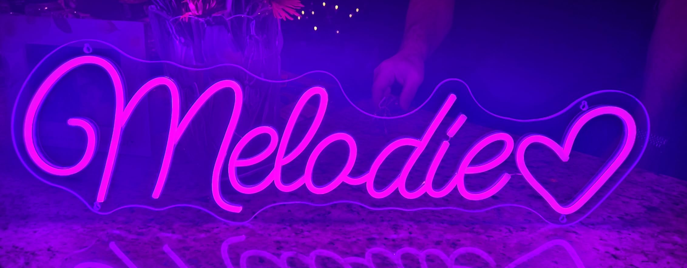 ADVPRO Custom LED Neon Signs, Customizable for Wall Decor, Wedding, Birthday Party, Personalized Large Led Neon Light Sign with Surname, Name, Bar, Shop Logo (10