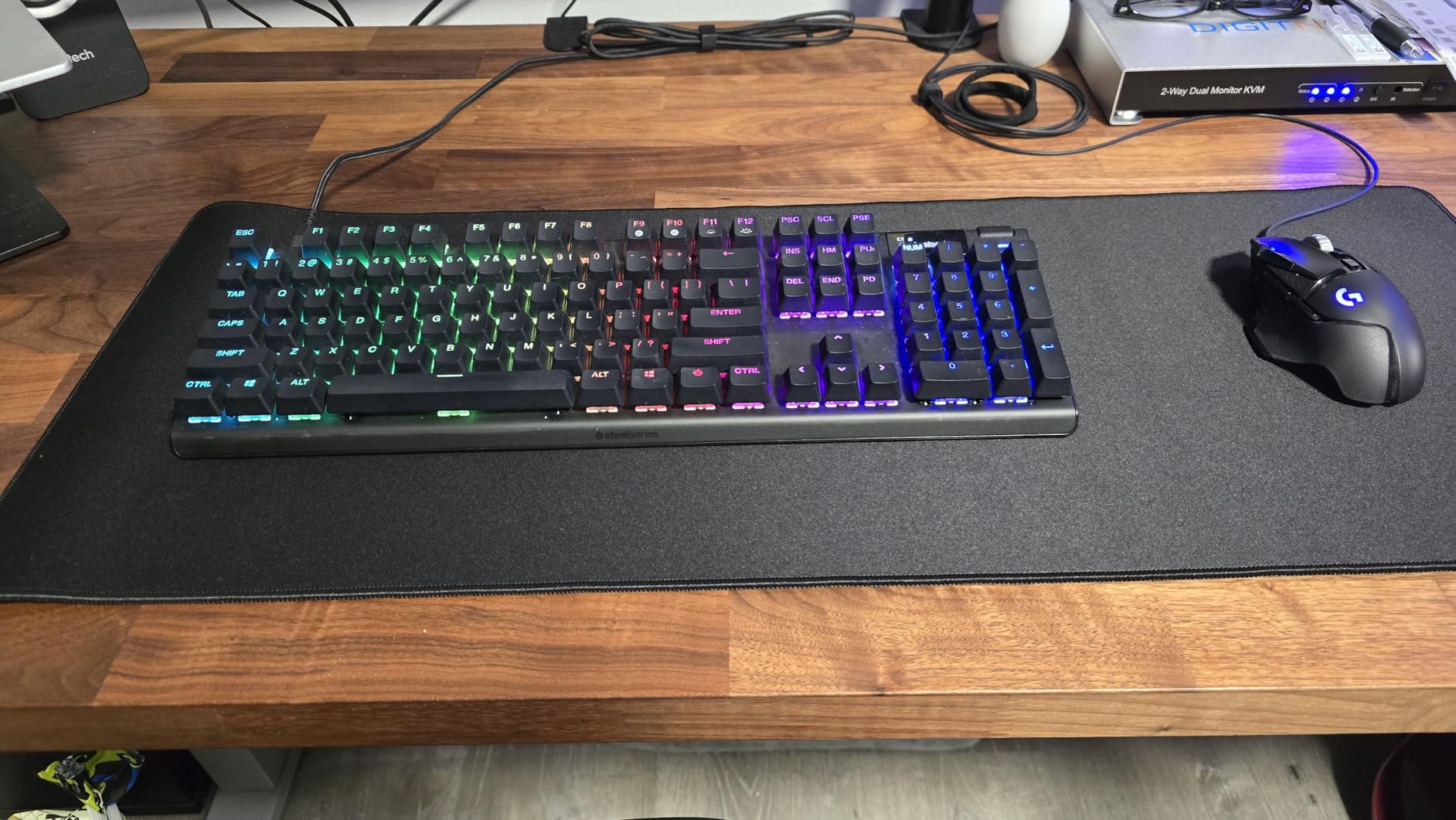 KTRIO Large Gaming Mouse Pad Desk Mat for Gamer, 35.4