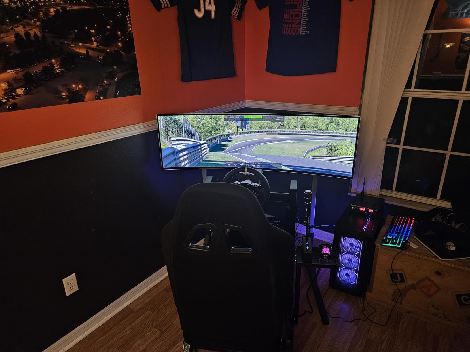 MOZA R5 All-in-One PC Gaming Racing Simulator 3PCS Bundle: 5.5Nm Direct Drive Wheel Base, 11-inch Racing Wheel, Anti-Slip Pedals and a Desk Clamp, Cloud-based App Control Aviation-Grade Aluminum Build | incl. 5.5Nm R5 DD Wheelbase, 11-inch Steering Wheel, SR-P Lite Pedals and Table Clamp customer photo 2