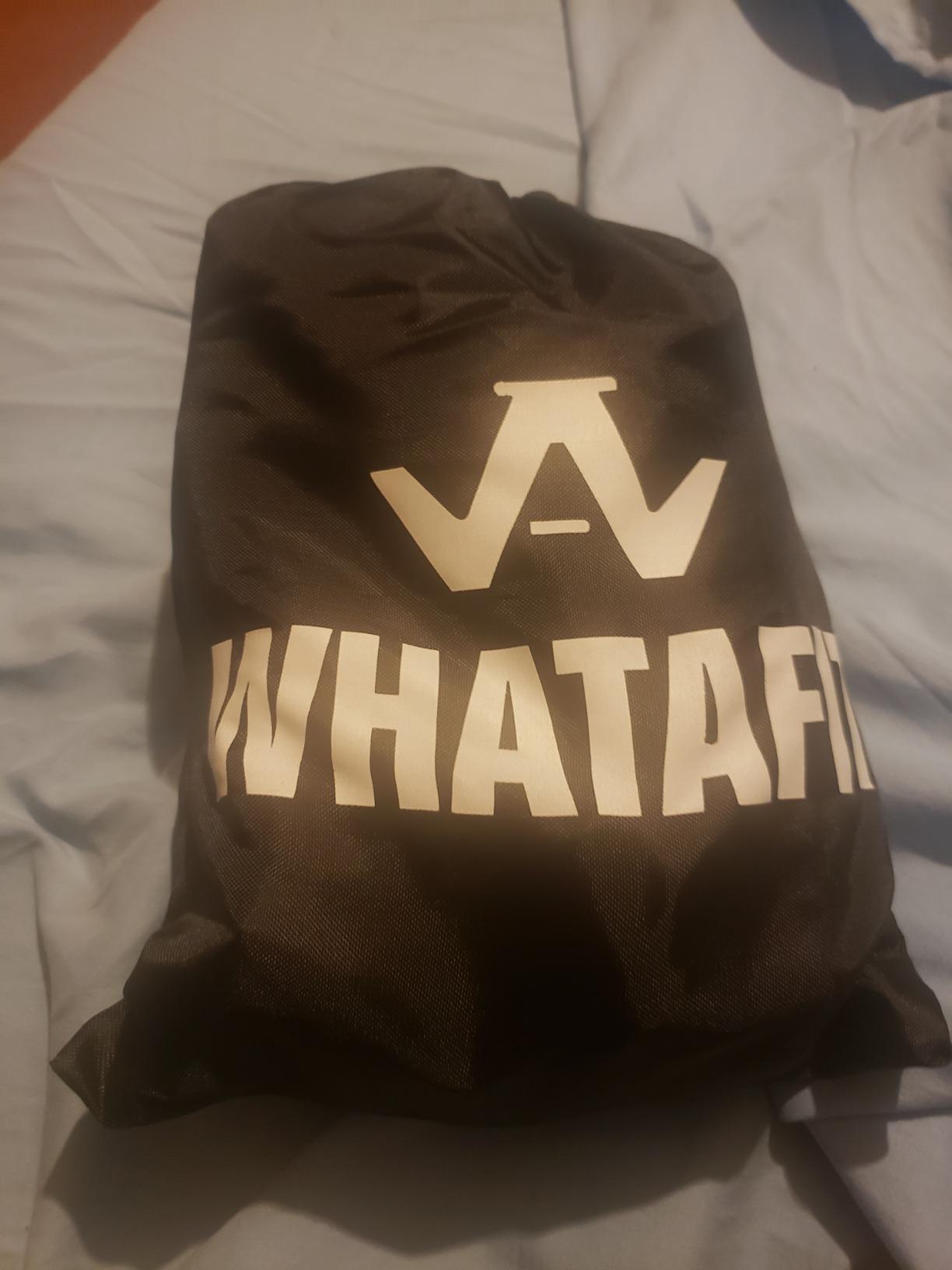 WHATAFIT Resistance Bands with Handles, 5-Level Exercise Bands for Workout | Natural latex,10-50 lbs, stackable to 150,Ankle Straps, Door Anchor,Guide. For Strength, Yoga,Home Gym,Travel & Workout. customer photo 1