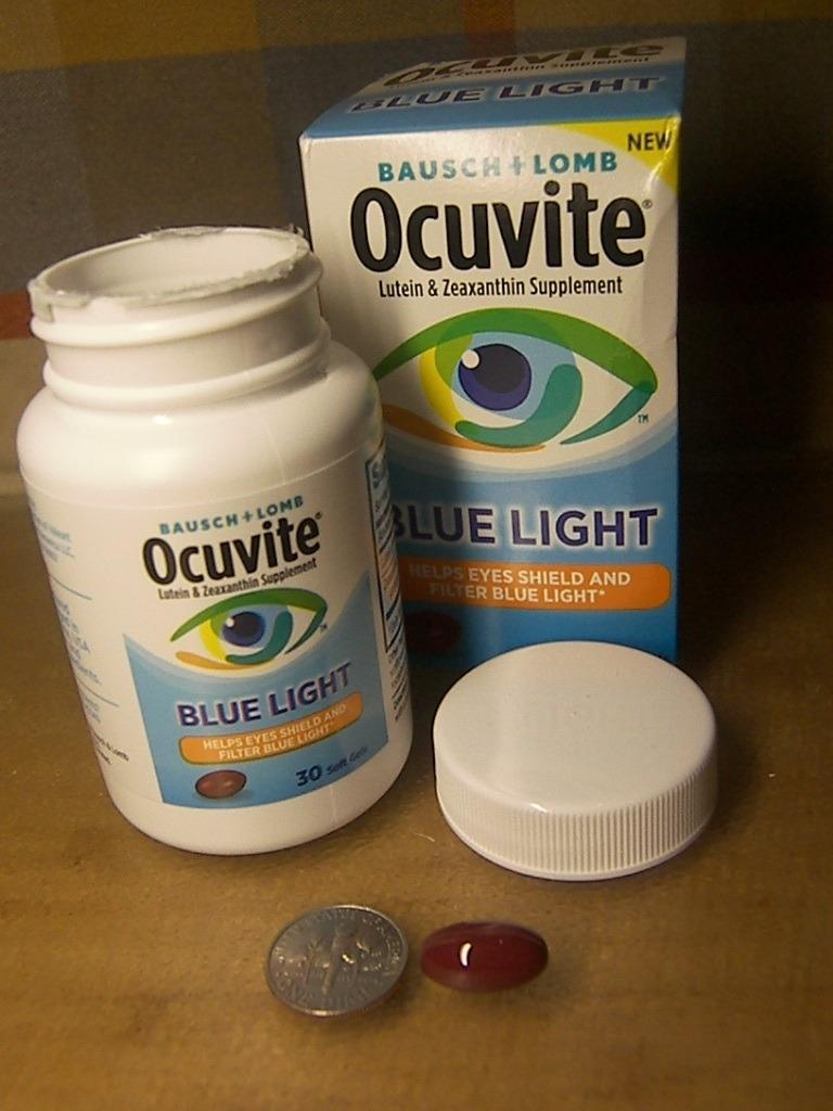 Ocuvite Blue Light Eye Vitamins Lutein & Zeaxanthin Supplement, 30 Softgels customer photo 1