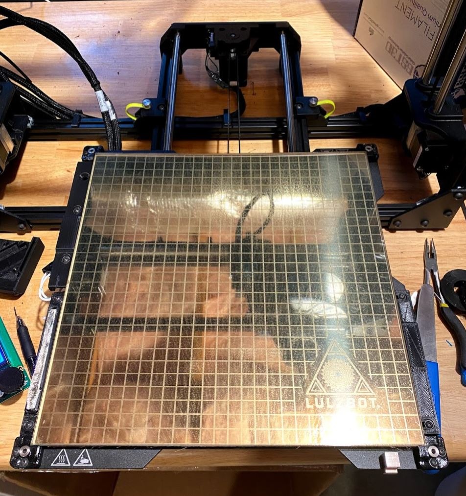 Gizmo Dorks PEI Sheet 3D Printer Build Surface 300mm x 300mm (11.8