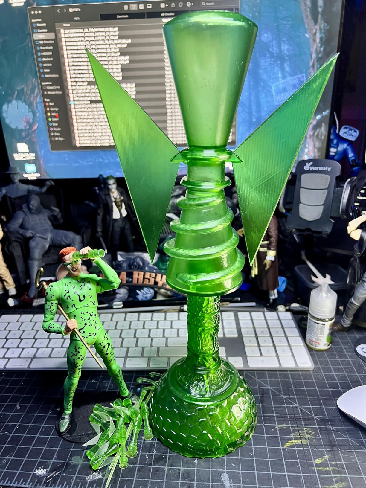 ANYCUBIC 3D Printer Resin, 405nm SLA UV-Curing Resin with High Precision and Quick Curing & Excellent Fluidity for LCD 3D Printing (Grey, 1kg) customer photo 2