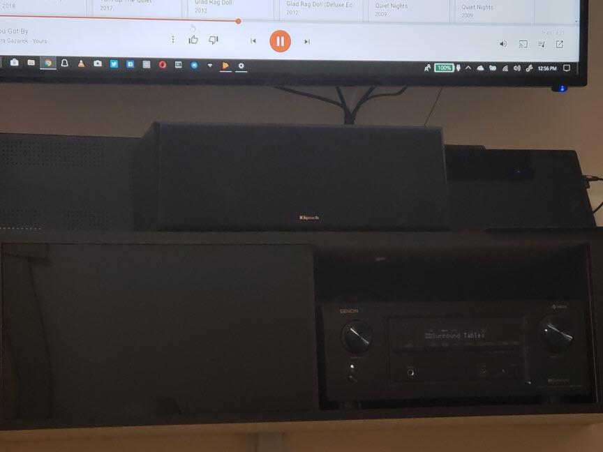 Klipsch RP-500C Reference Premiere Center Channel Speaker - Ebony customer photo 1