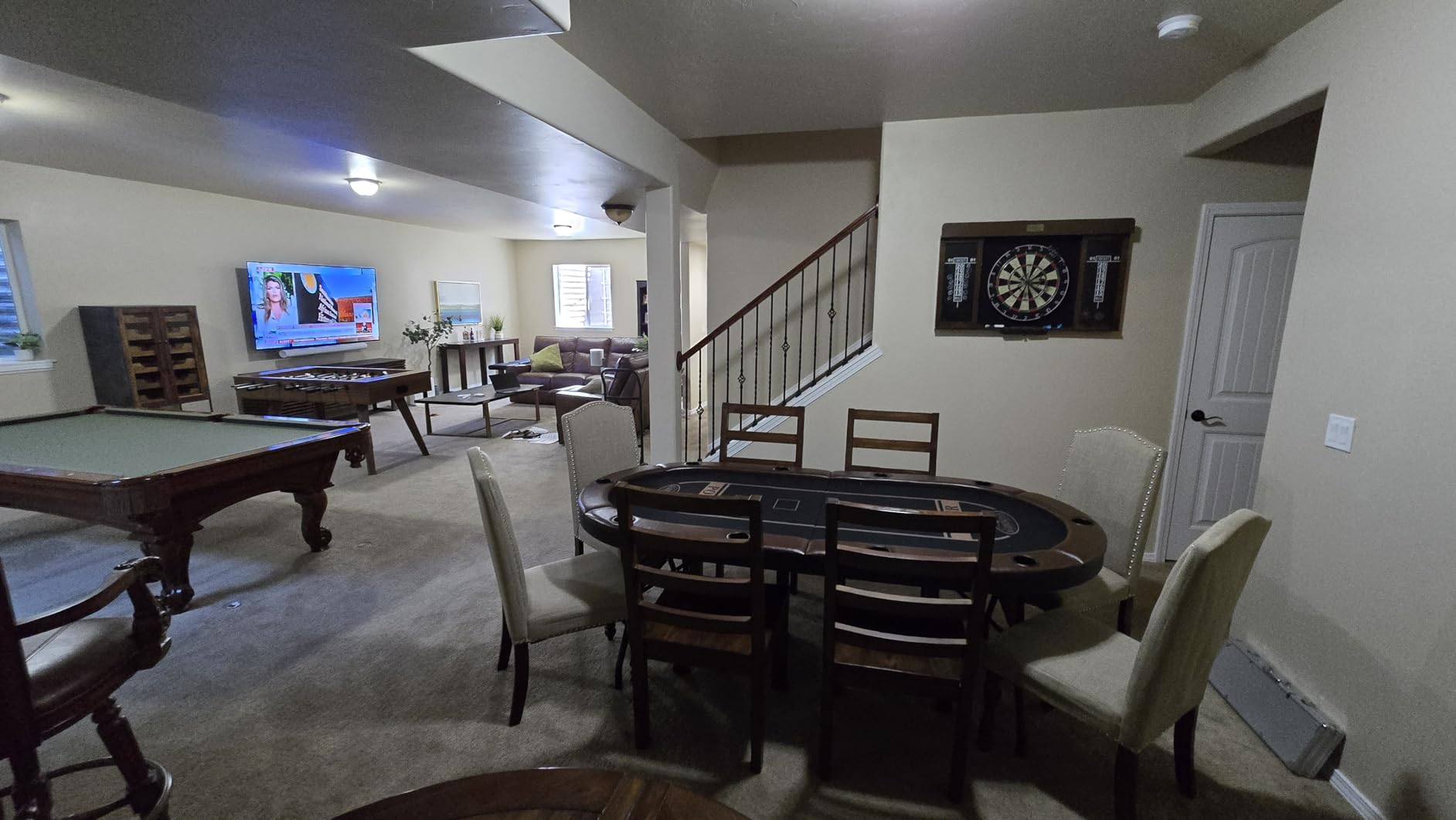 Barrington Folding Poker Table for up to 10 Players customer photo 1