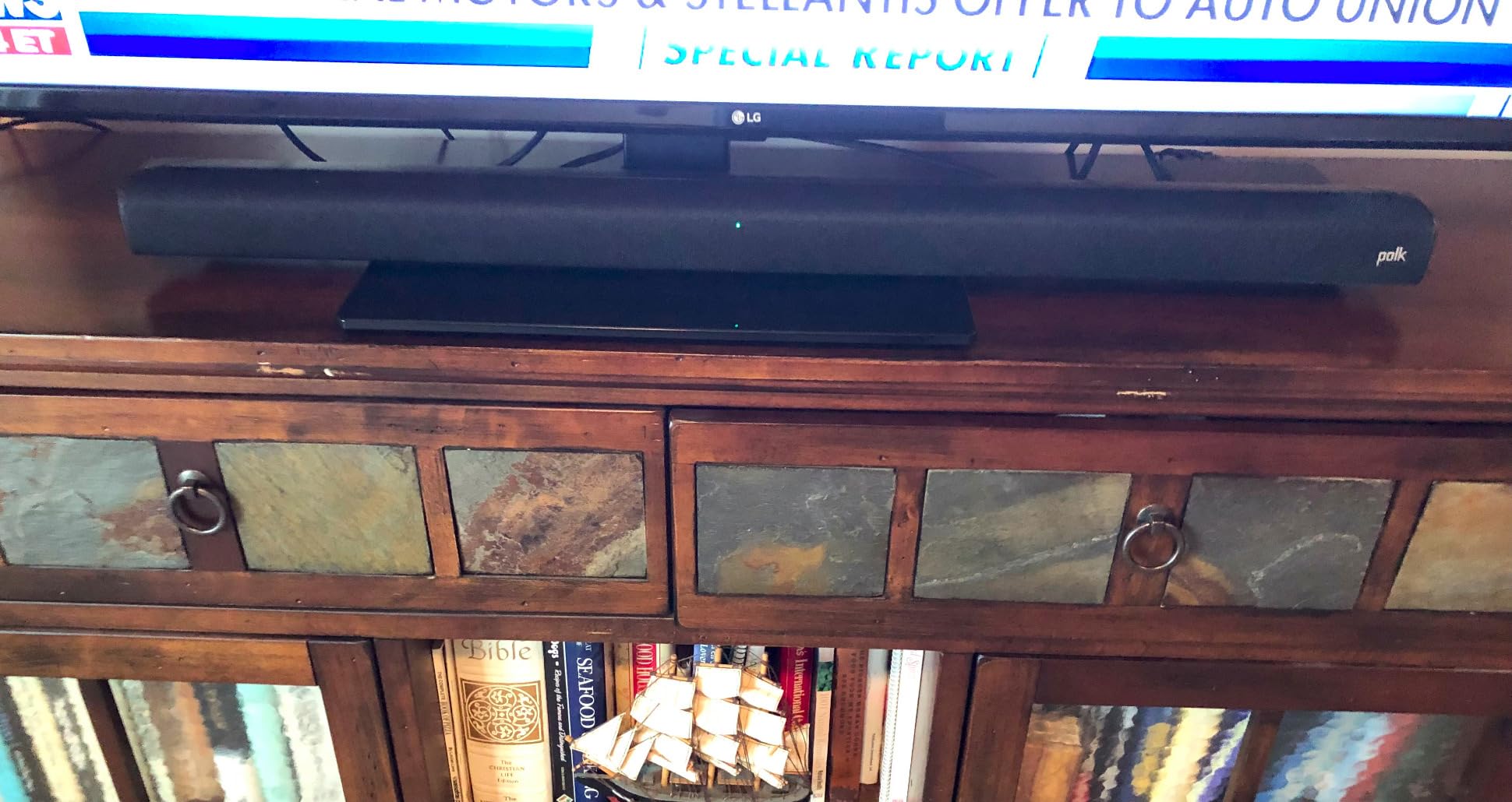 Polk Audio Signa S2 Ultra-Slim Sound Bar with Wireless Subwoofer customer photo 2