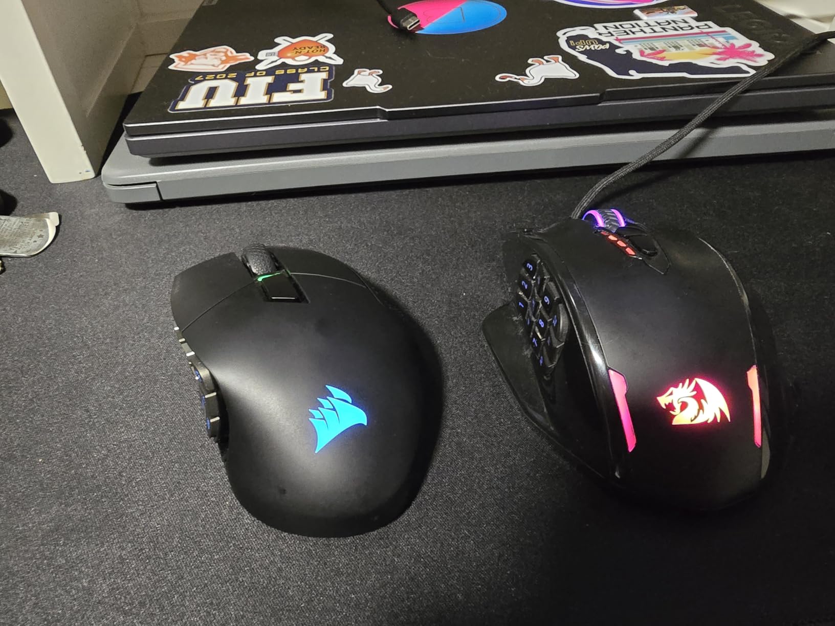 Redragon M908 Wired MMO RGB Gaming Mouse 12400 DPI Remapping Keys | Stable Lag-Free Connection, Redefine Keybinding Macro, Vibing Backlight, Ergonomic Grip Body Comfort customer photo 1